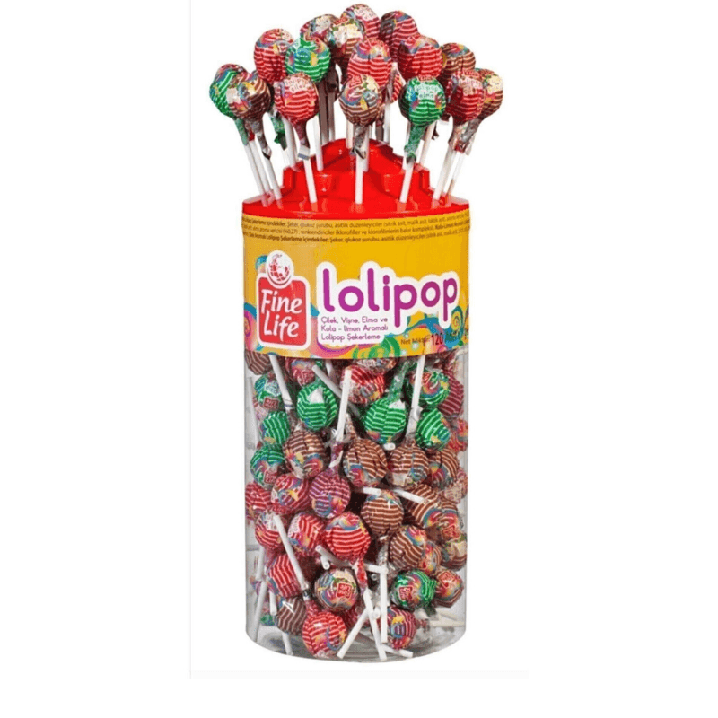 Finelife Lolipop 11 Gr x 120 Adet