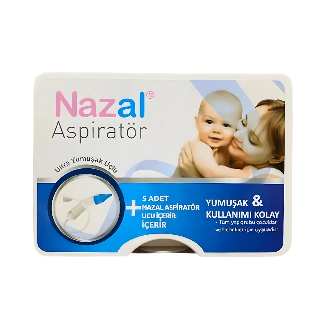 Nazal Burun Aspiratörü + 5 Yedek Uç