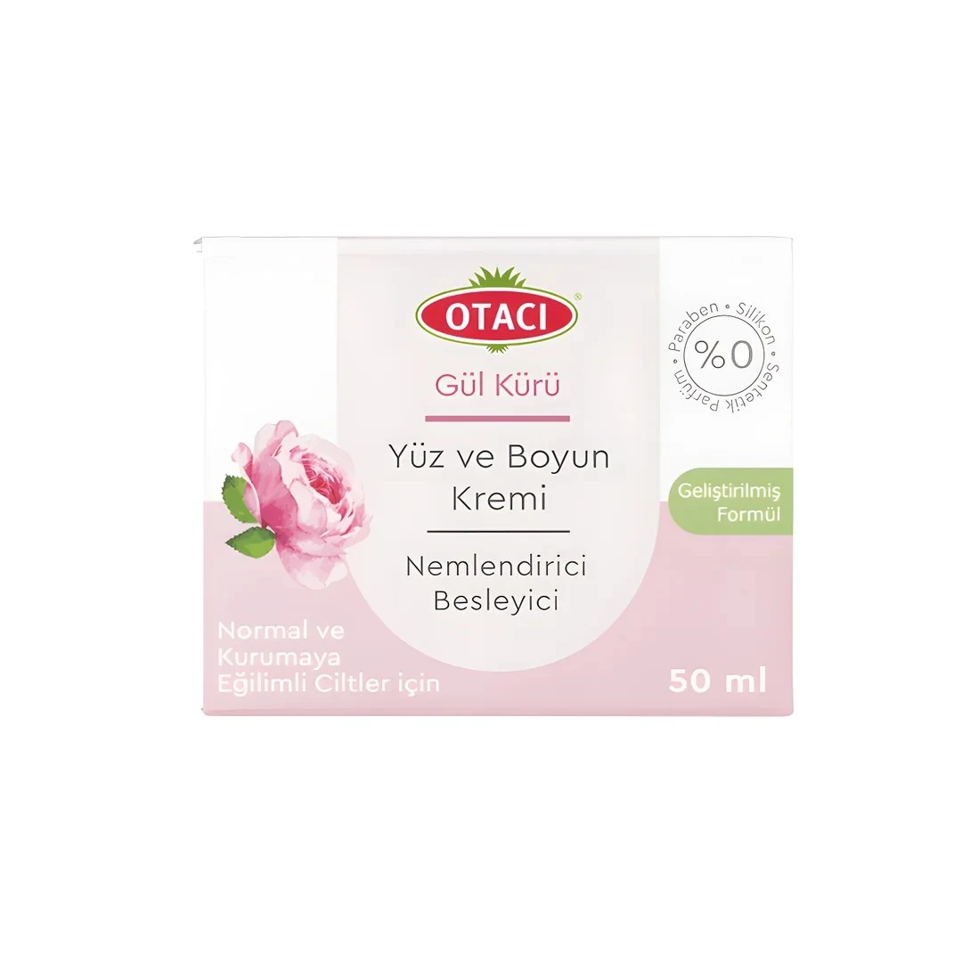Otacı Gül Kürü Yüz Ve Boyun Kremi 50 ML
