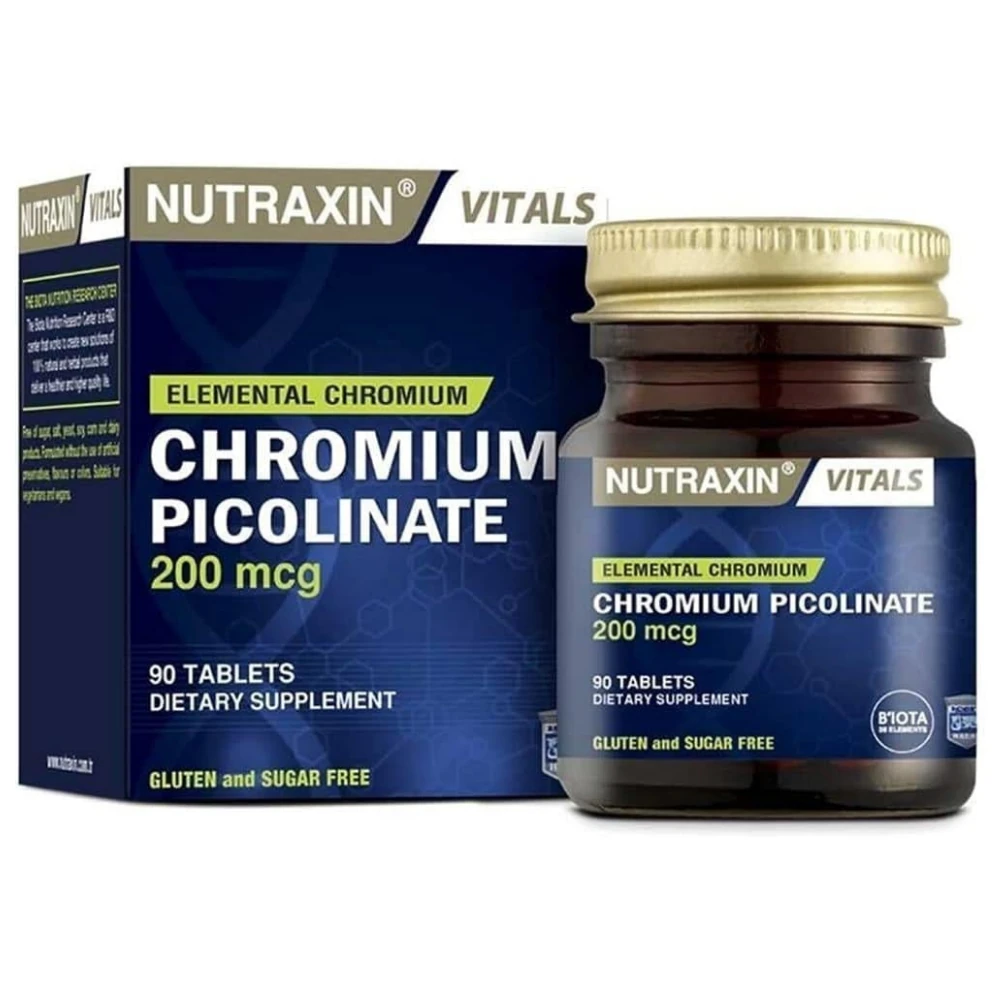 Nutraxin Chromium Picolinate 90 Kapsül