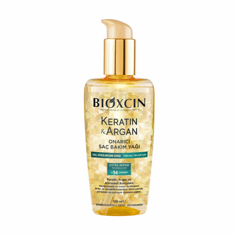 Bioxcin Saç Bakım Yağı Onarıcı Keratin & Argan 150 ml