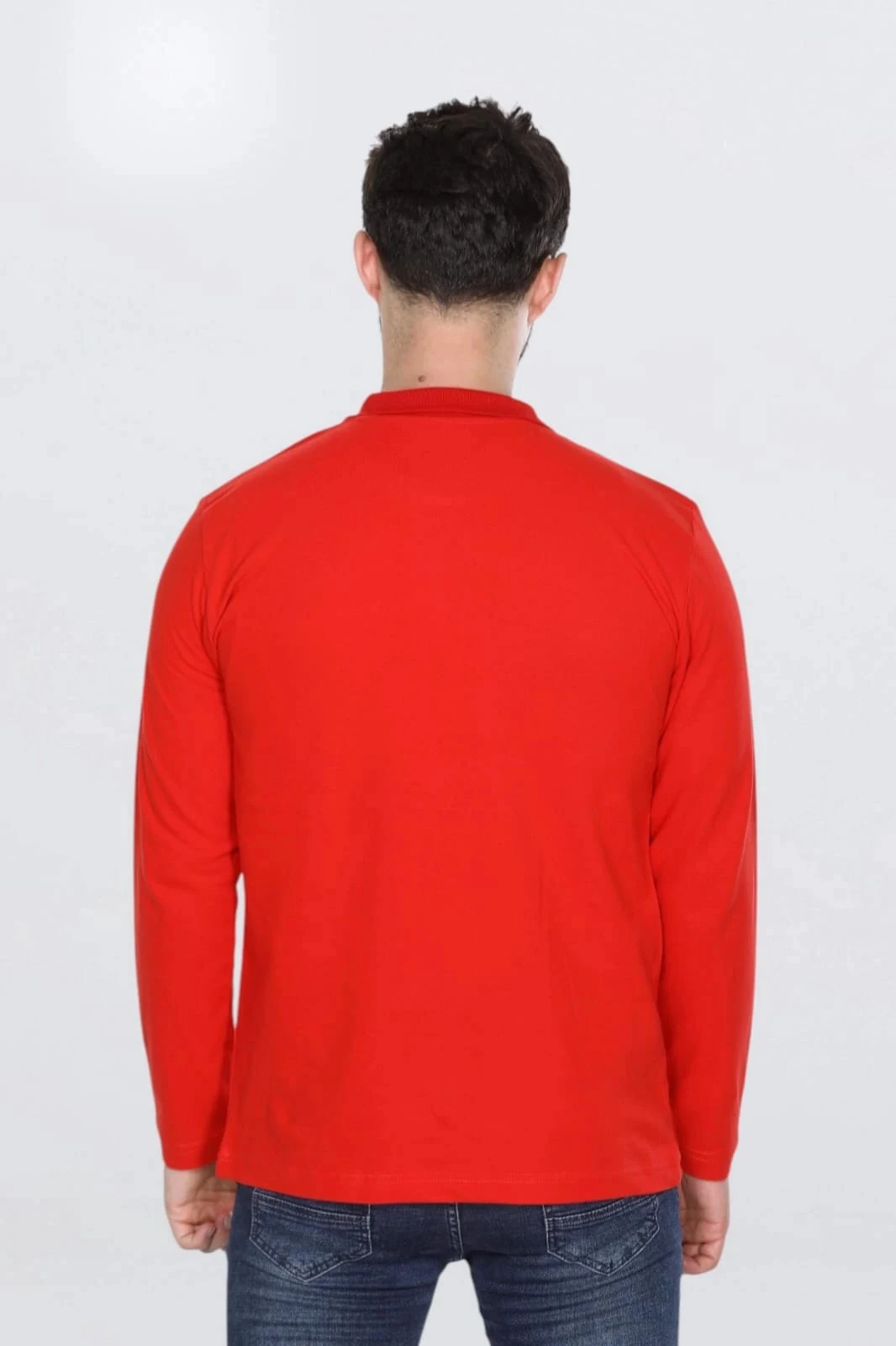 3 İplik Polo Yaka Sweat