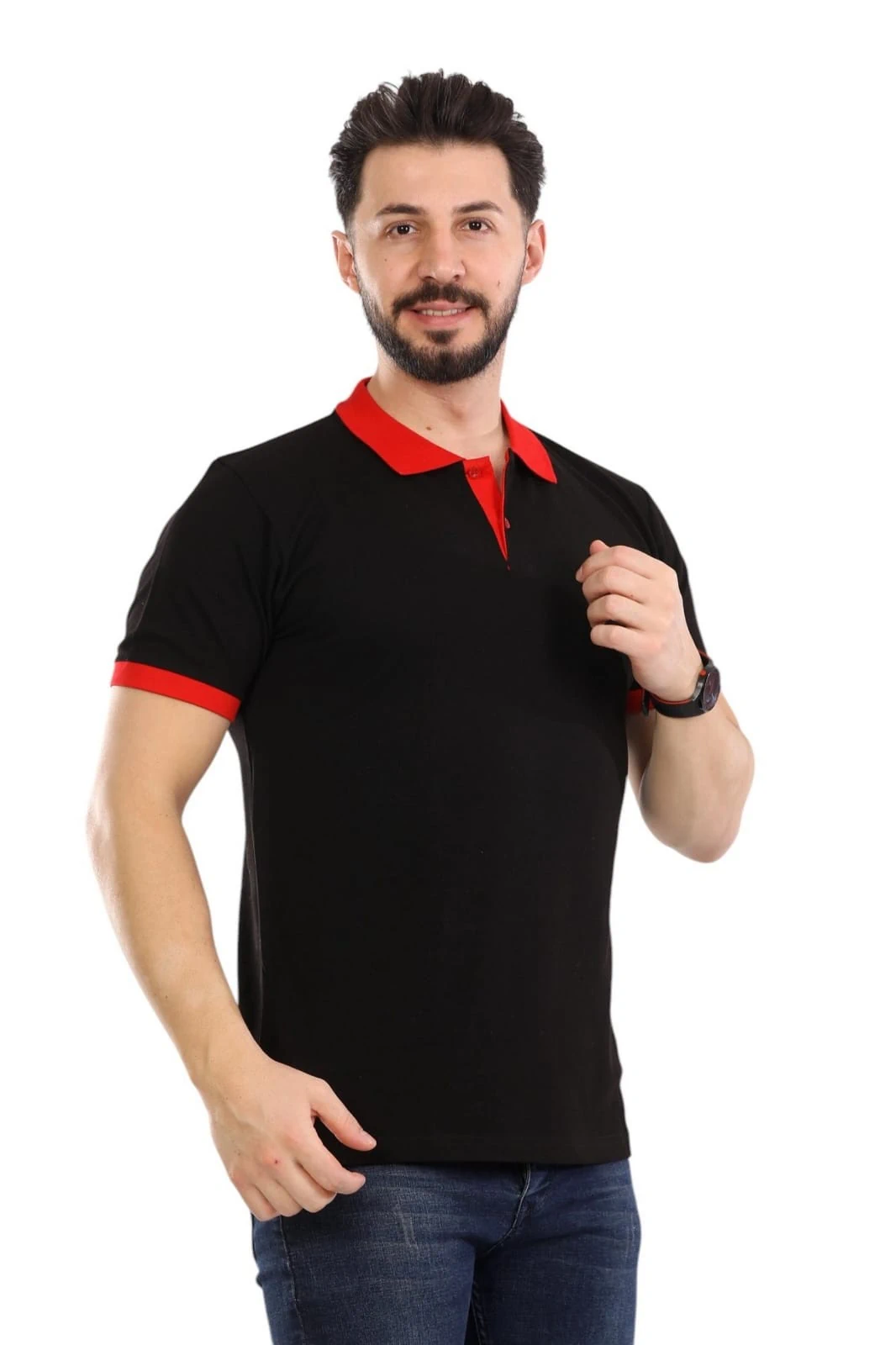 Kelebek Yaka Tişört