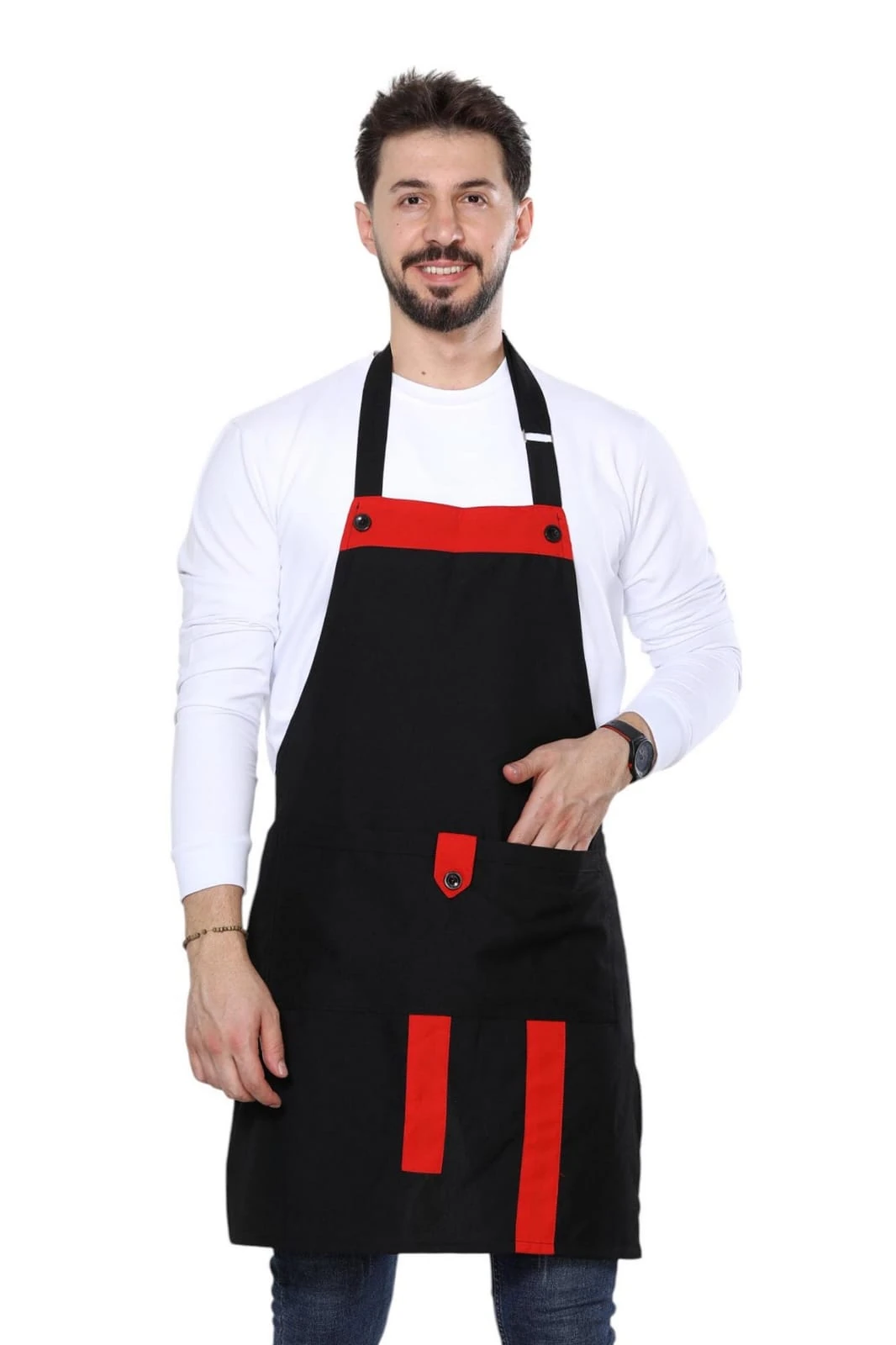 Modelli Alpaka Kumaş Önlük