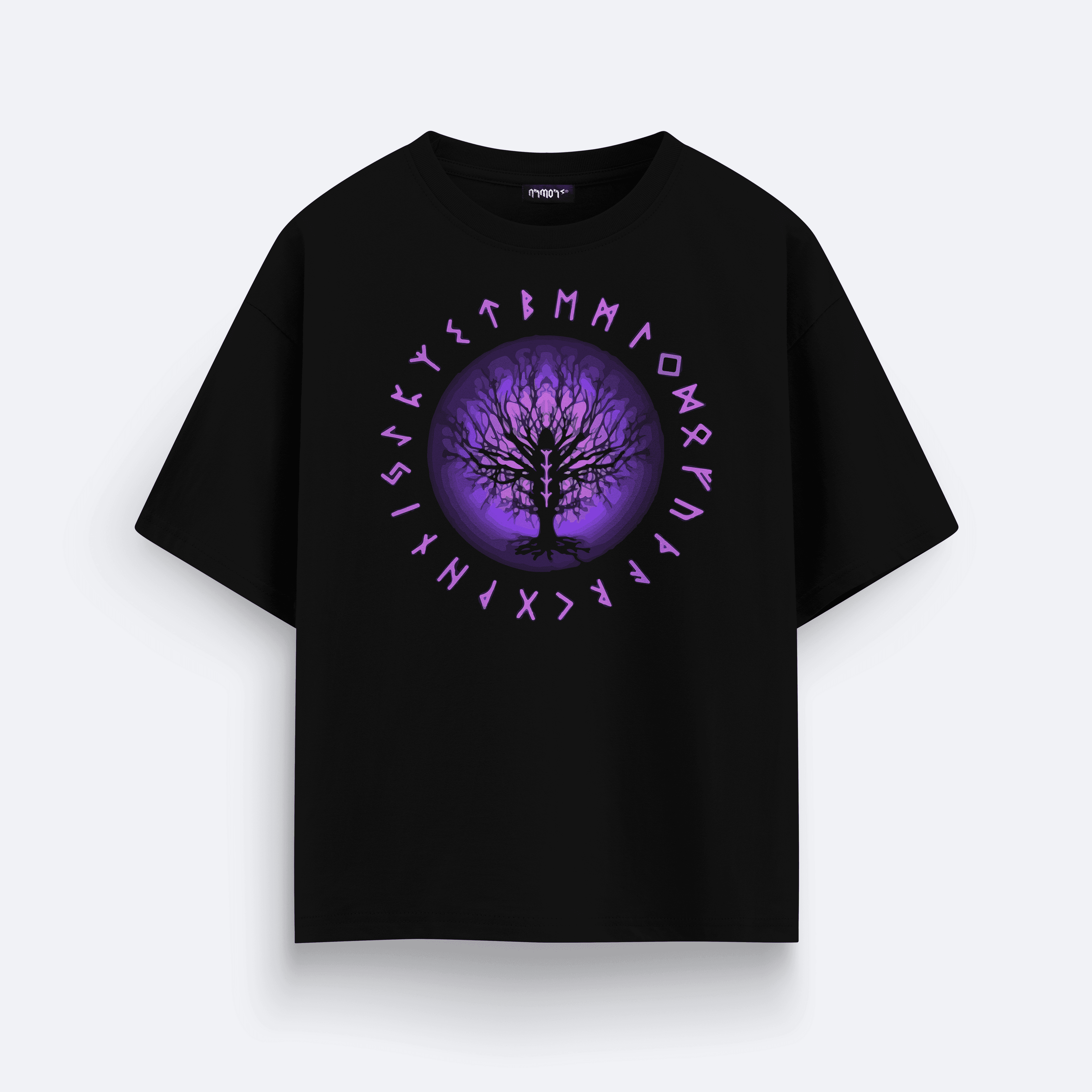 Armors Oversize Purple Tree Unisex T-shirt