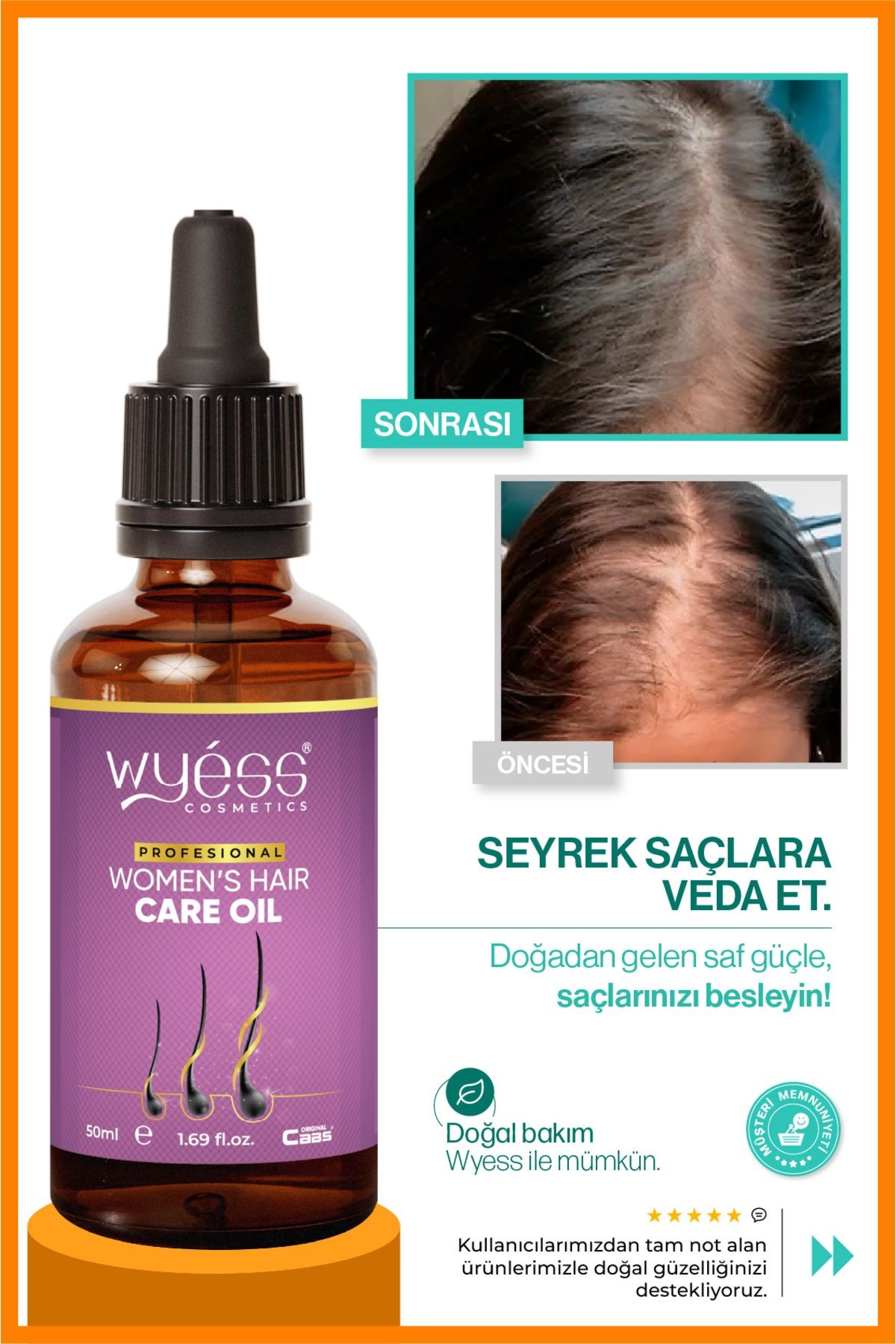 Wyess Kadın Saç Bakım Yağı