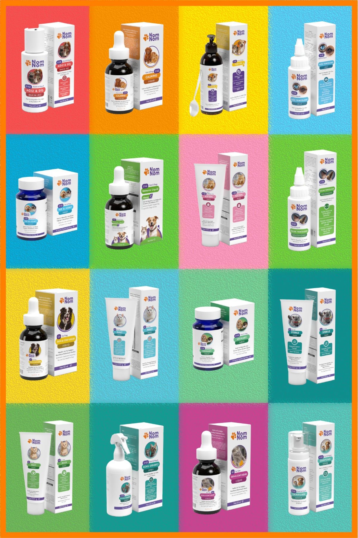 Kedi Skin & Coat Liquid – Tüy Sağlığını Destekleyici Multivitamin Damla