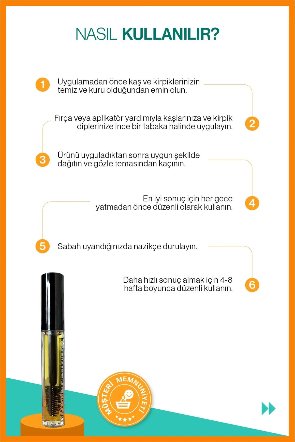 Wyess Kaş ve Kirpik Bakım Yağı