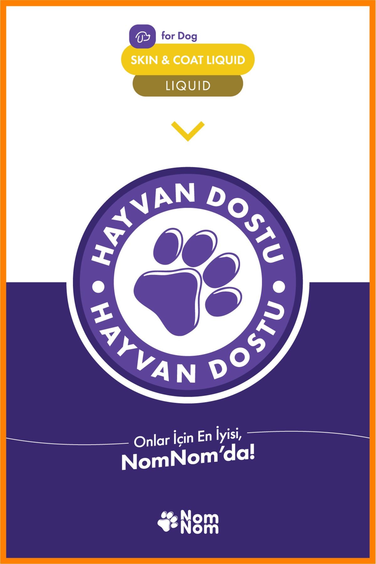 Köpek Skin & Coat Liquid – Tüy Sağlığını Destekleyici Multivitamin Damla