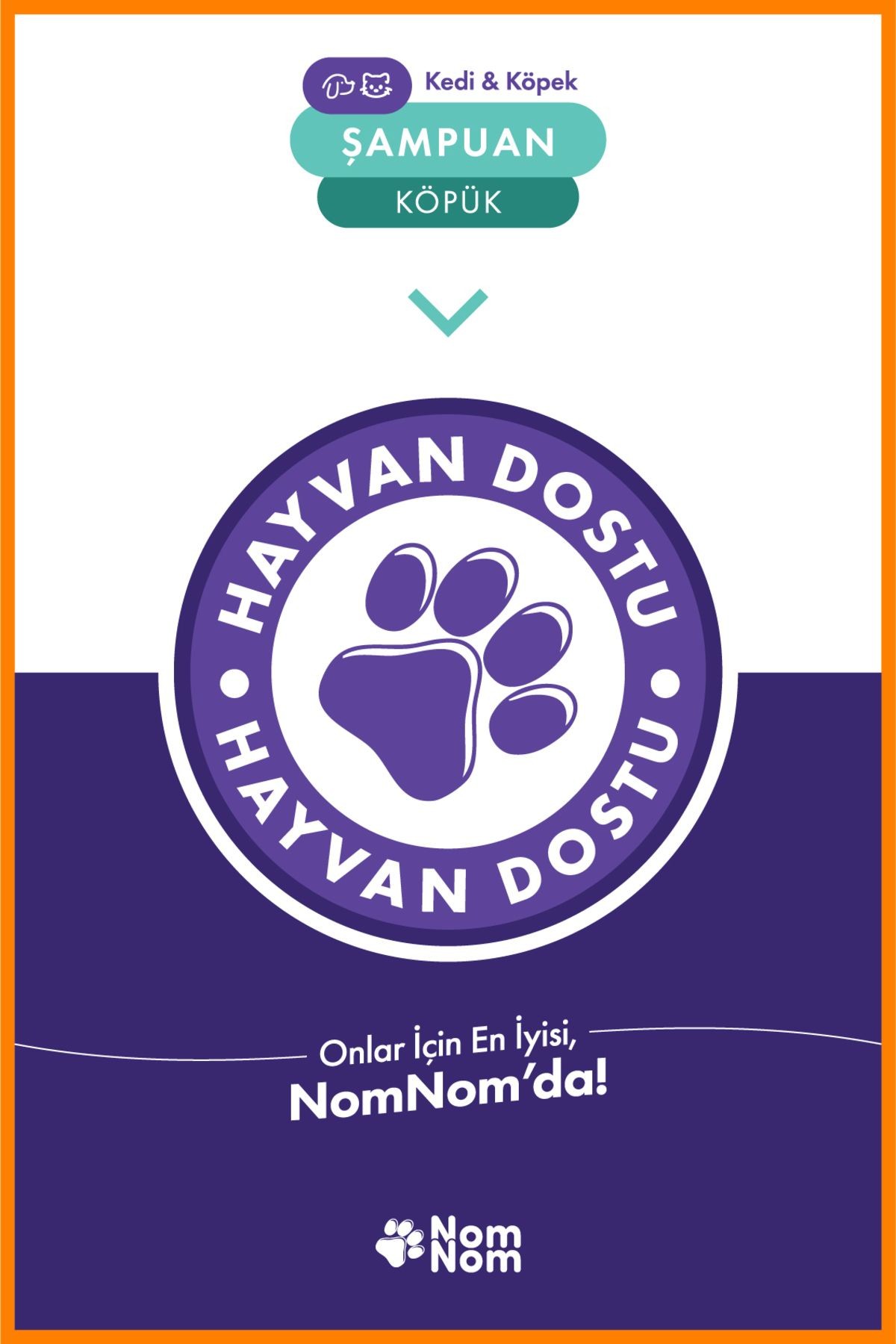 Kedi ve Köpek Köpük Şampuan 200 ml – Derinlemesine Temizlik ve Hassas Bakım