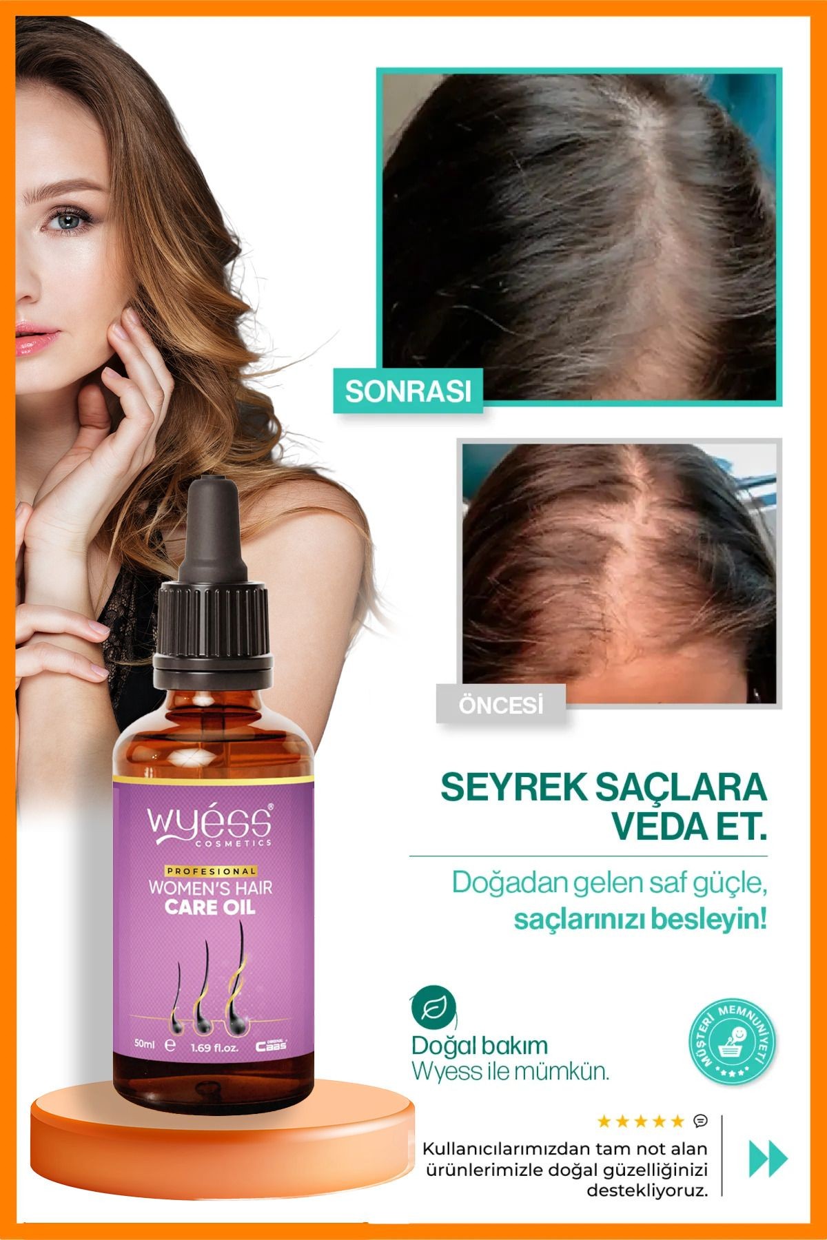 Wyess Kadın Saç Bakım Yağı