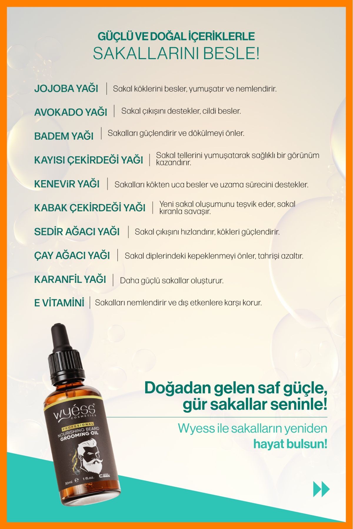 Wyess Sakal & Bıyık Yağı