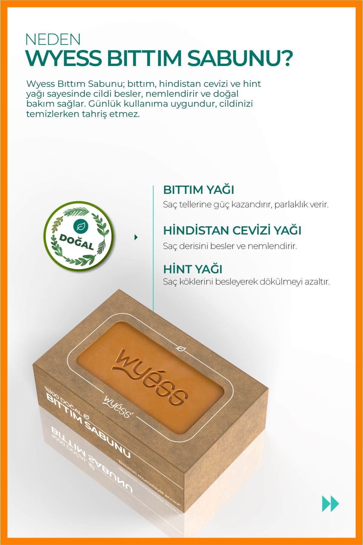 Wyess Doğal Bıttım Sabunu