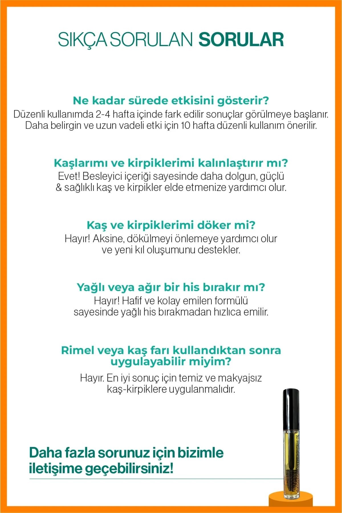 Wyess Kaş ve Kirpik Bakım Yağı