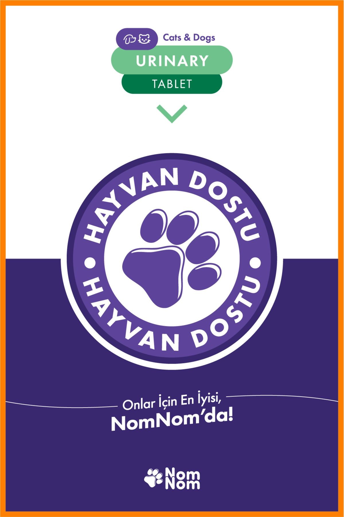 Kedi ve Köpek Urinary Tablet 75’li – İdrar Yolu Sağlığını Destekleyici Takviye