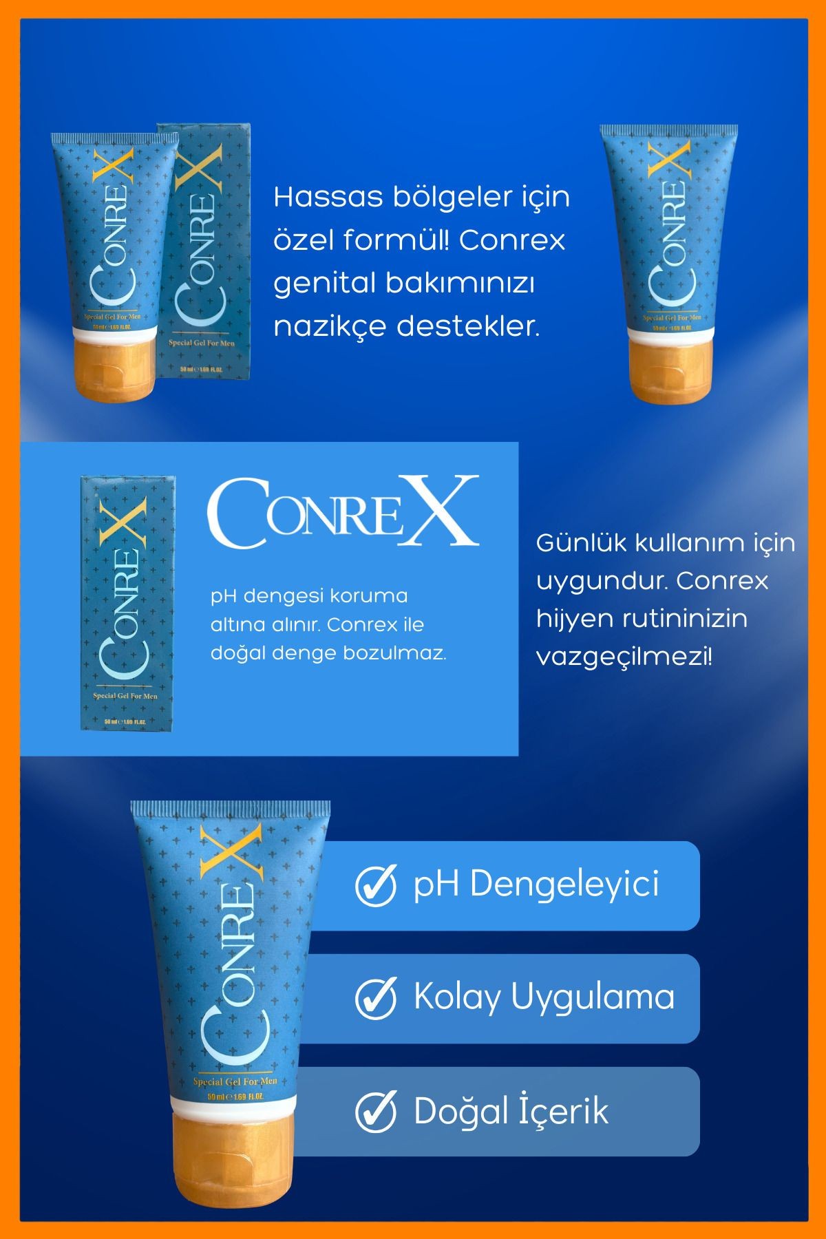 Conrex Boyutlandırıcı ve Nemlendirici Jel