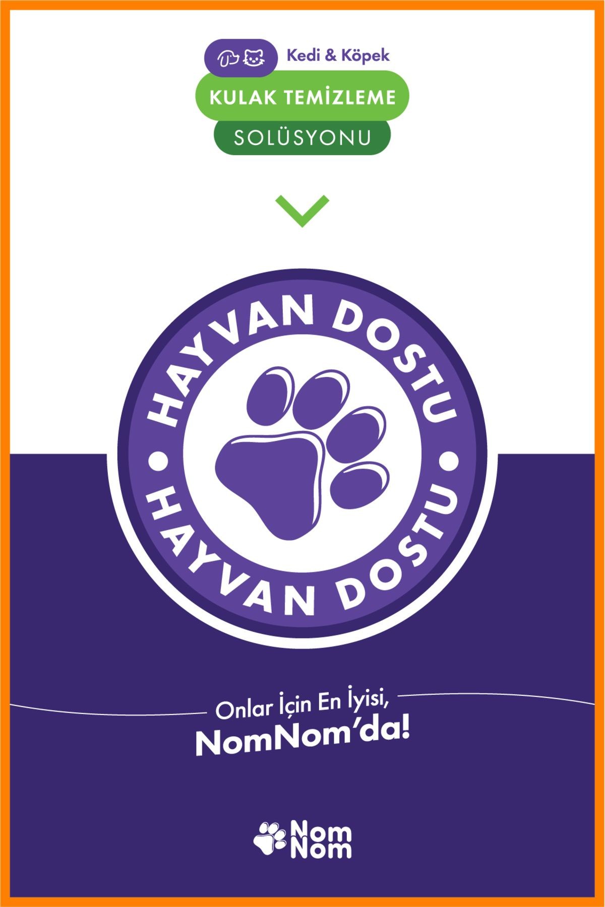 Kedi ve Köpek Kulak Temizleme Solüsyonu 60 ml – Kulak Kiri ve Önlemeye Yardımcı Bakım