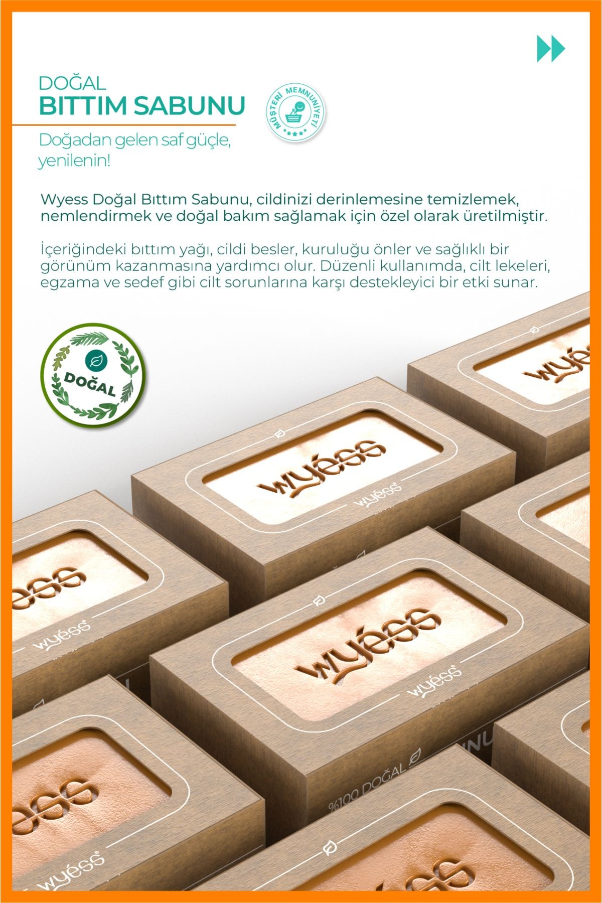 Wyess Doğal Bıttım Sabunu