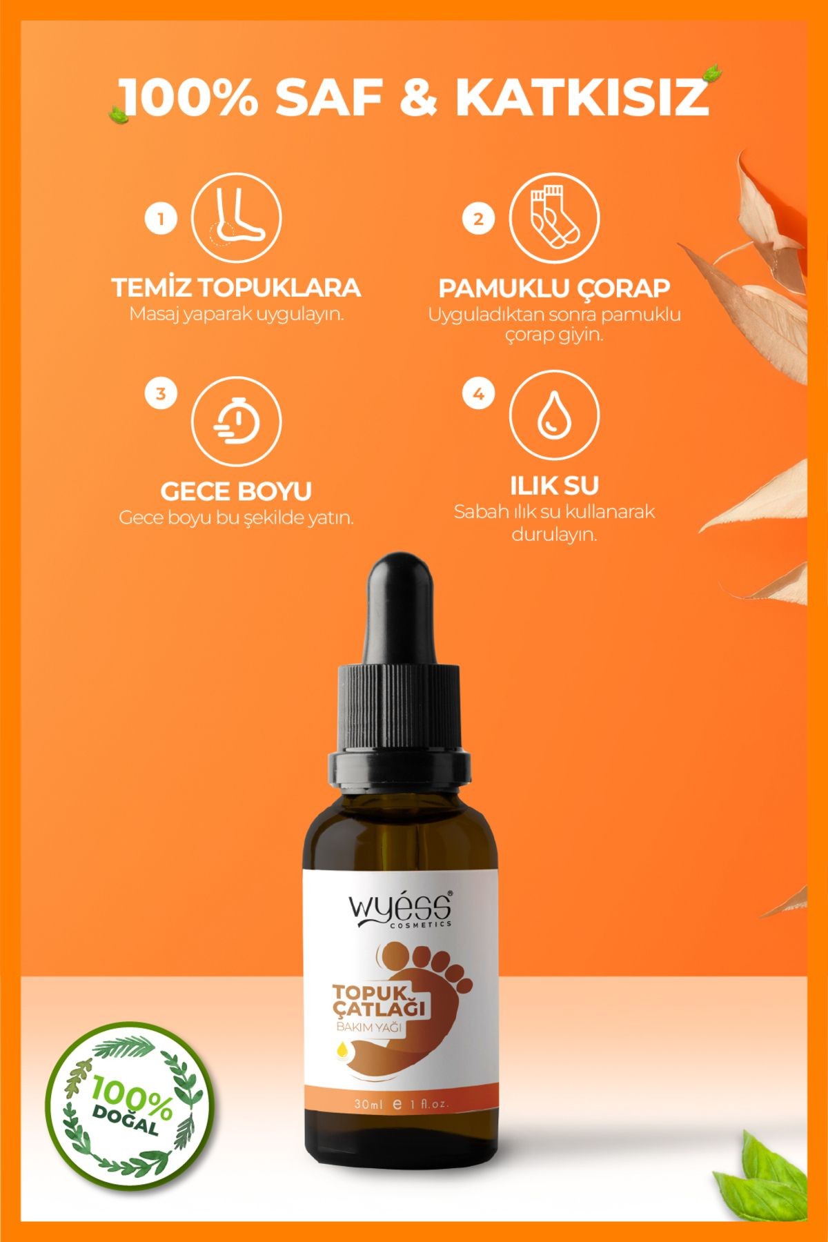 Wyess Ayak Çatlağı Bakım Yağı