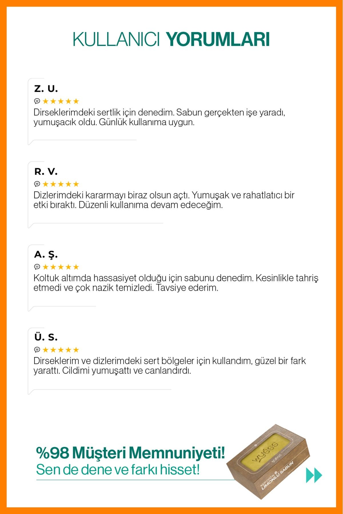 Wyess Doğal Limonlu Sabun