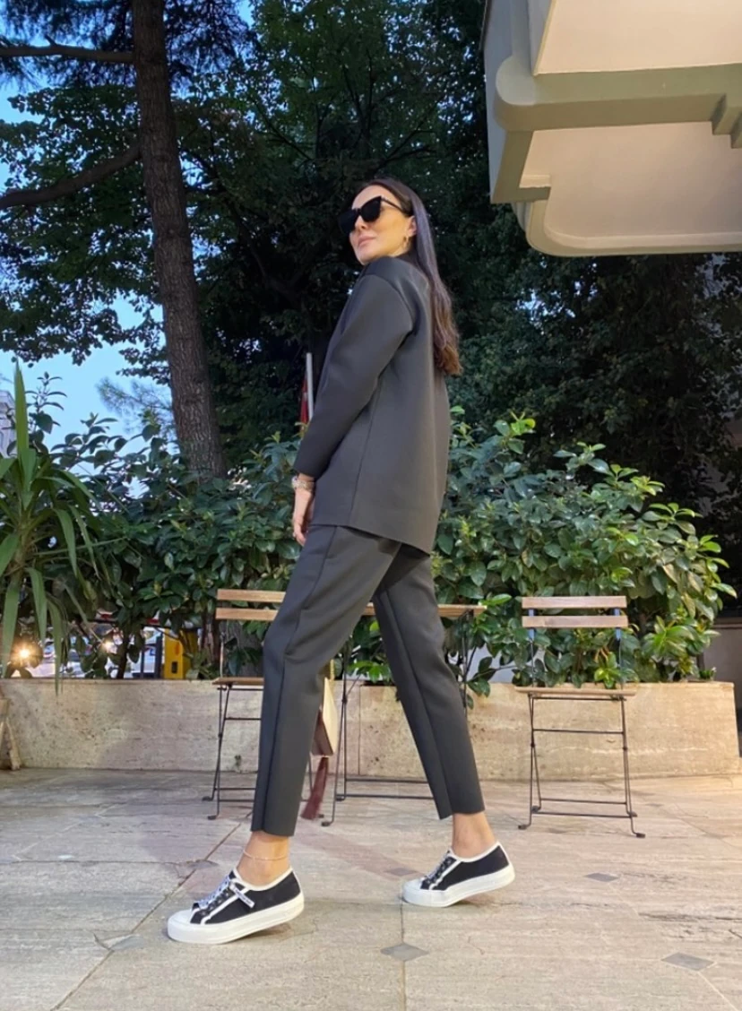 Siyah Scuba Eşofman Takımı