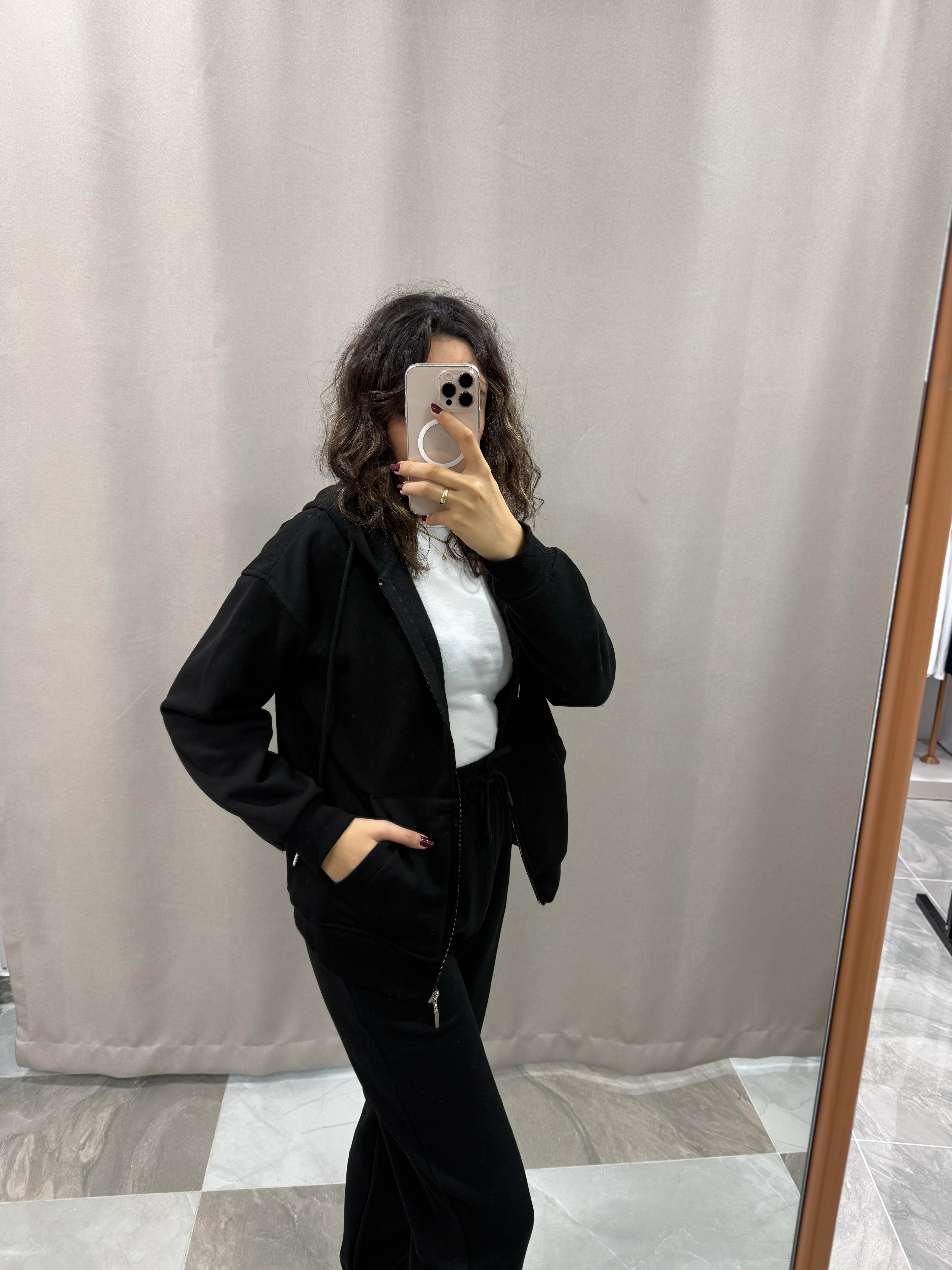 ŞARDONLU JOGGER EŞOFMAN