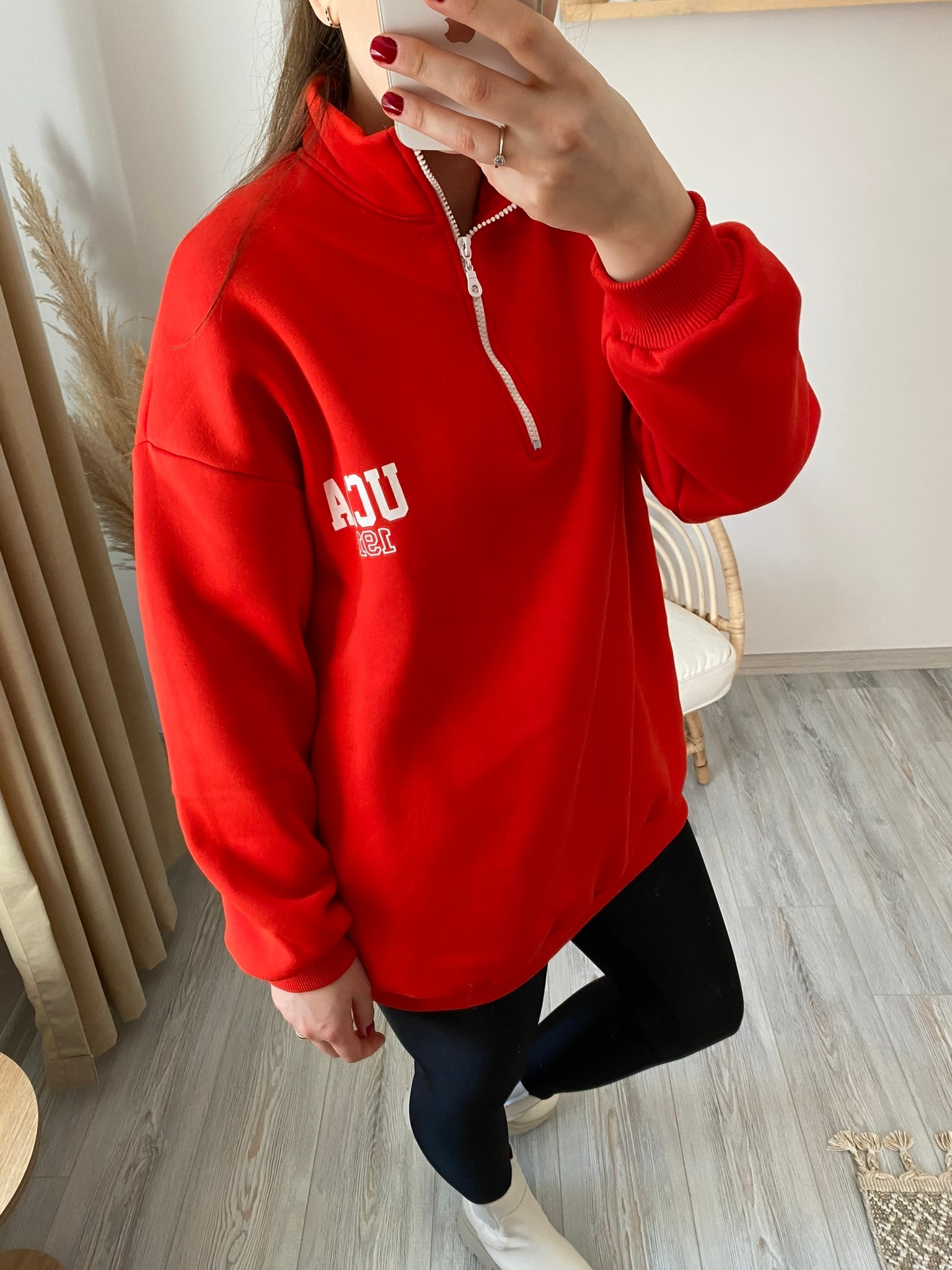 Ucla Kırmızı Sweatshirt