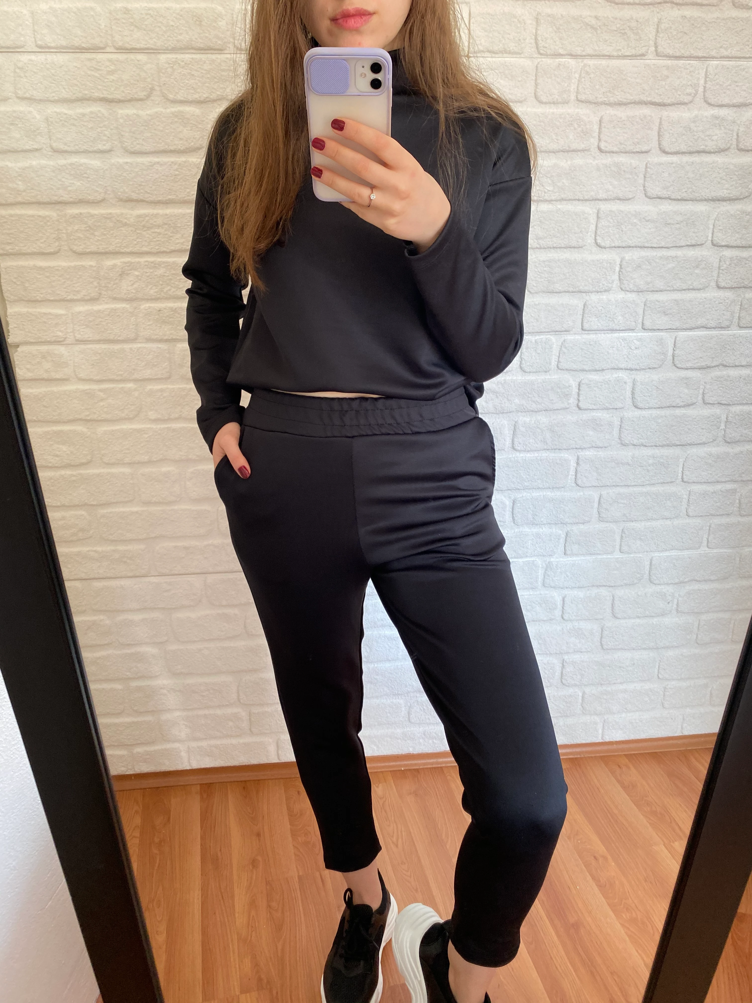 Siyah Scuba Eşofman Takımı