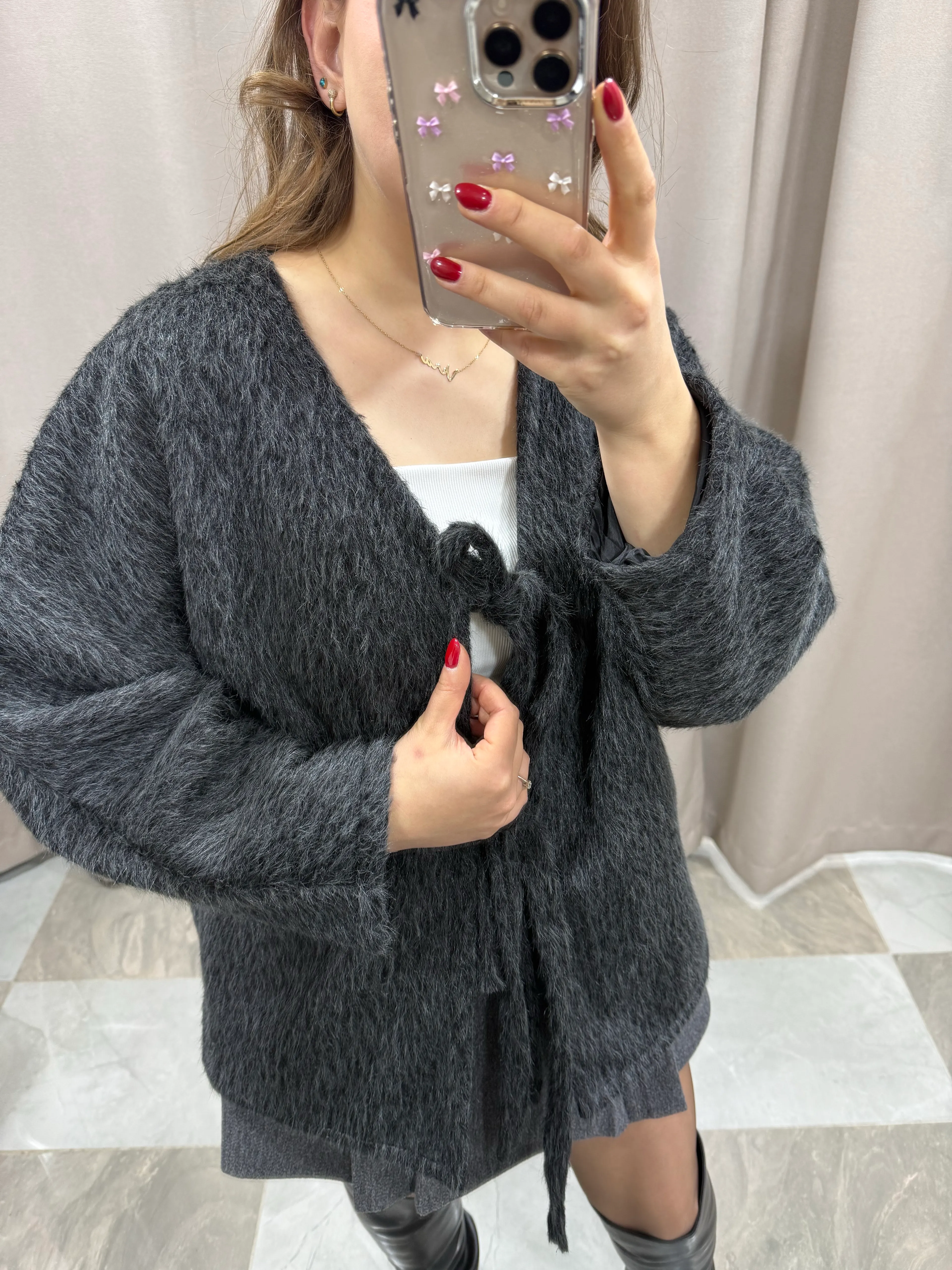 SAKALLI BAĞLAMA HIRKA - SİYAH