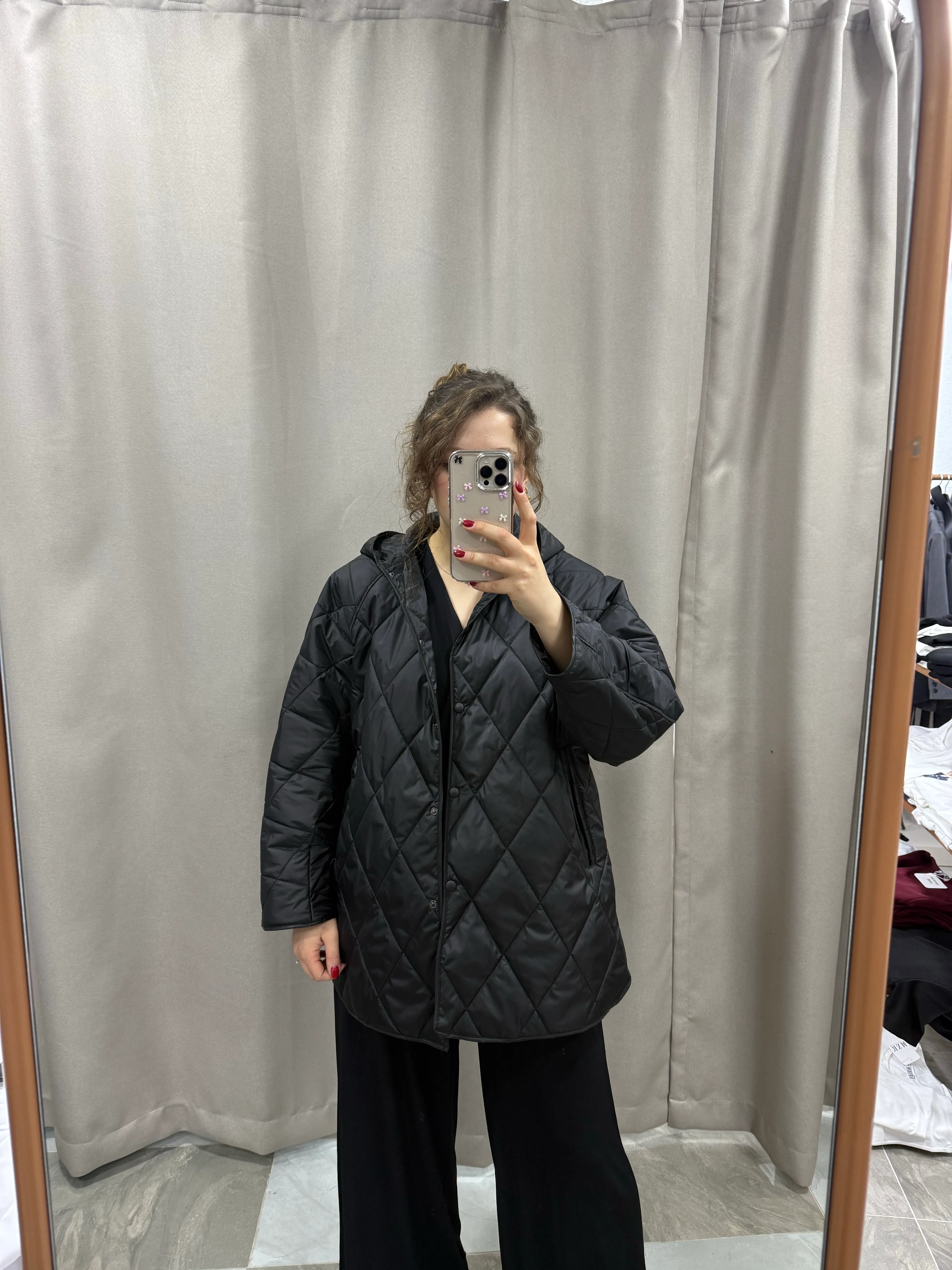 KAPİTONE MONT - SİYAH