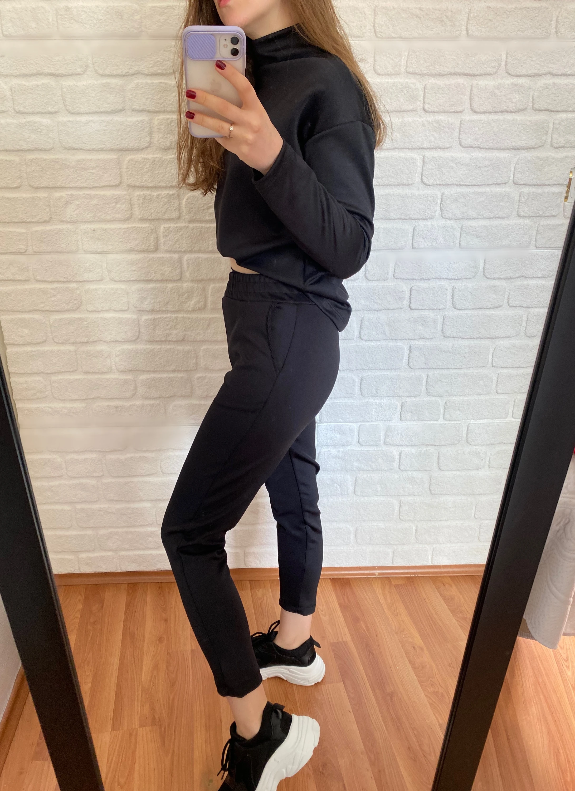 Siyah Scuba Eşofman Takımı