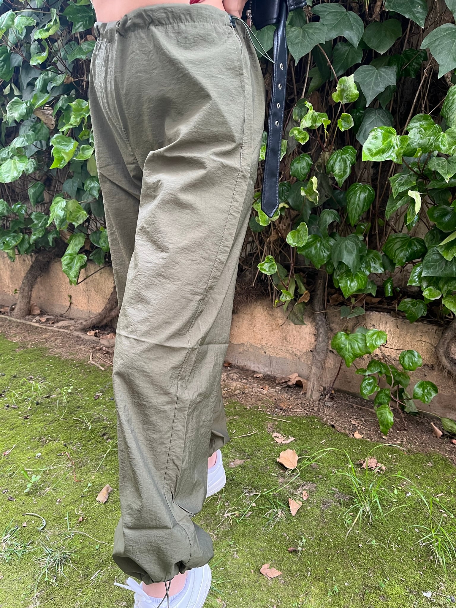 Yeşil Paraşüt Pantolon