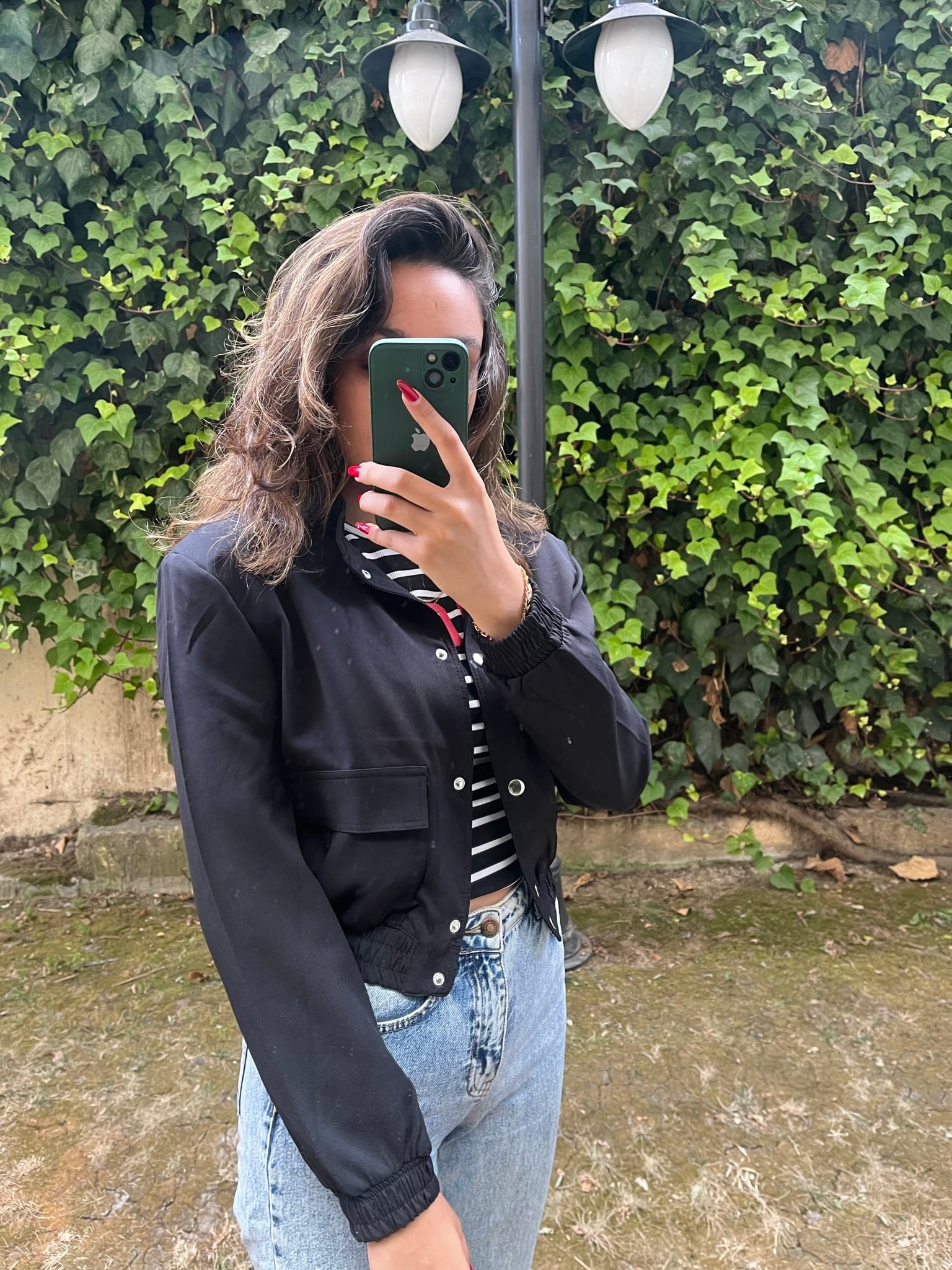 Siyah Bomber Ceket 