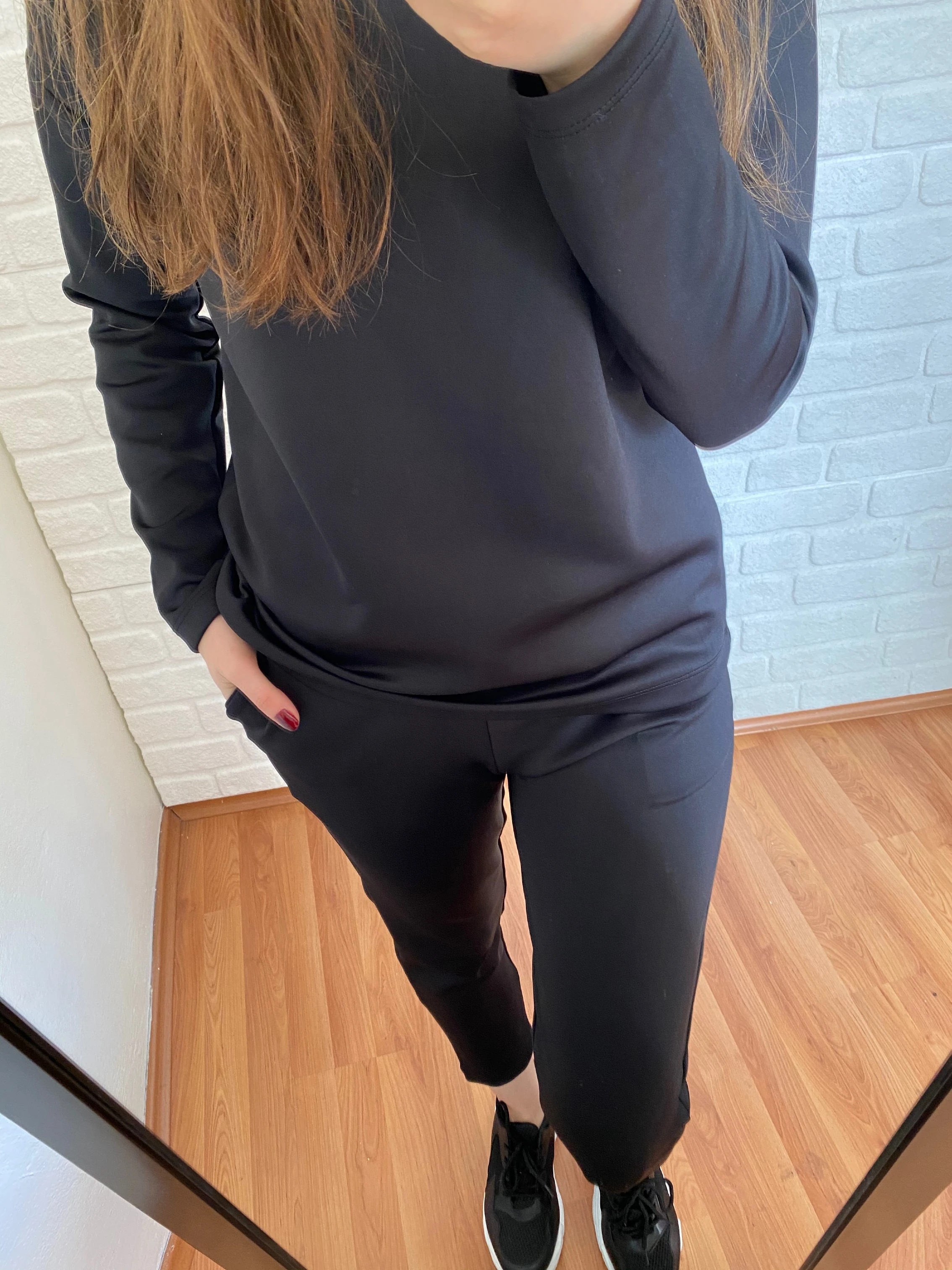 Siyah Scuba Eşofman Takımı