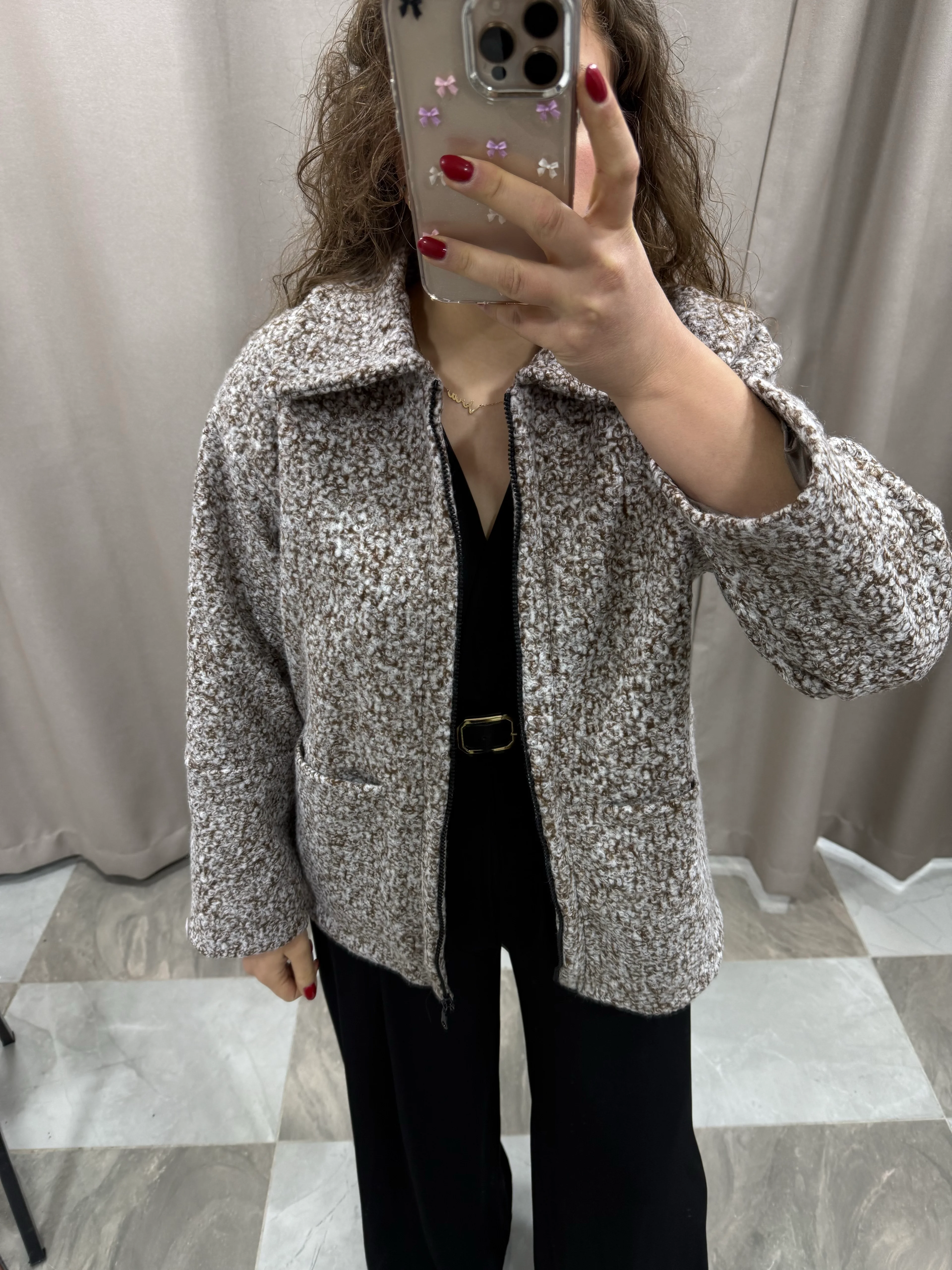 BUKLET CEKET  - KAHVERENGİ