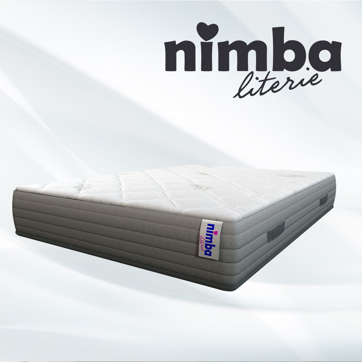 NIMBA LITERIE Dry&Soft Matelas en Mousse