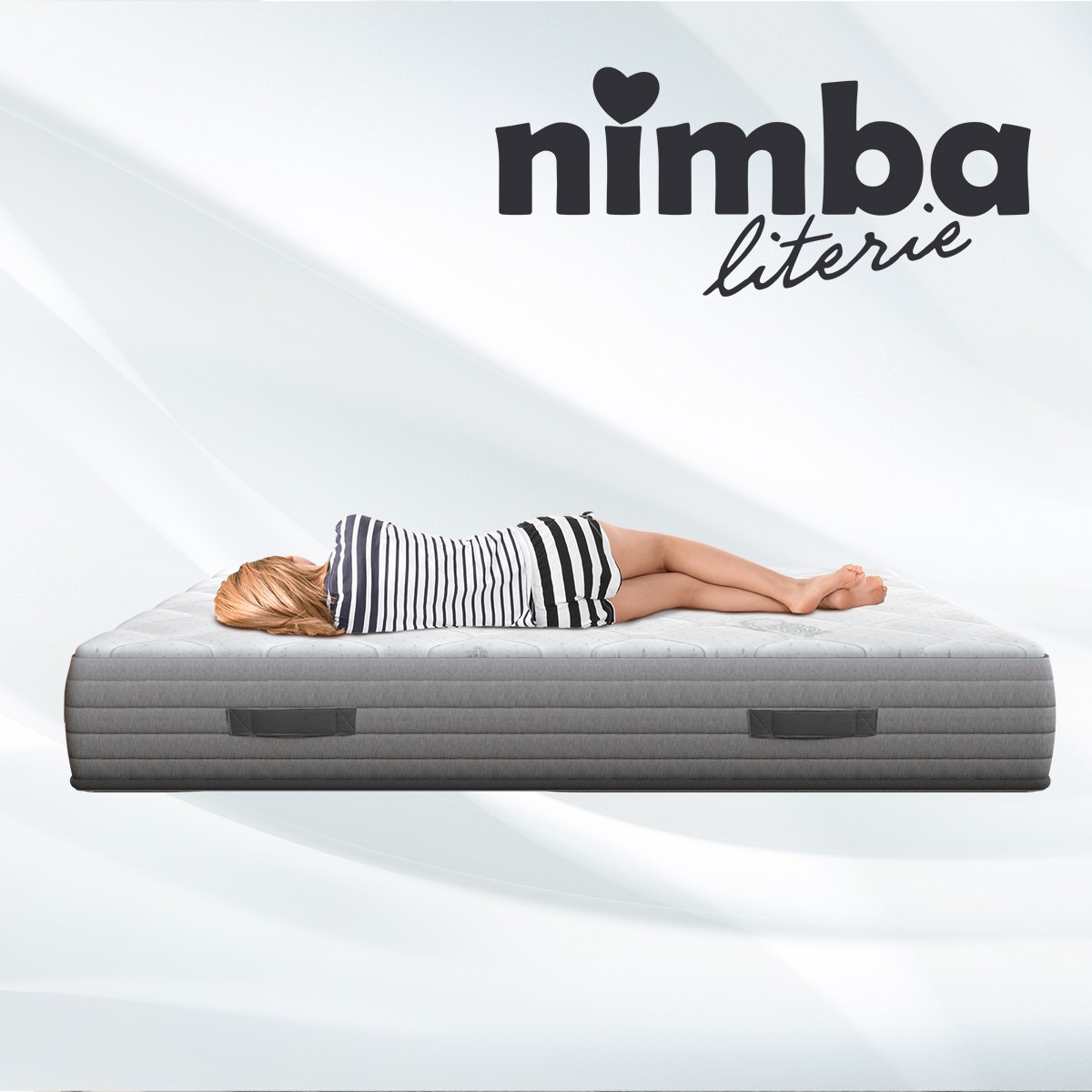 NIMBA LITERIE Dry&Soft Matelas en Mousse