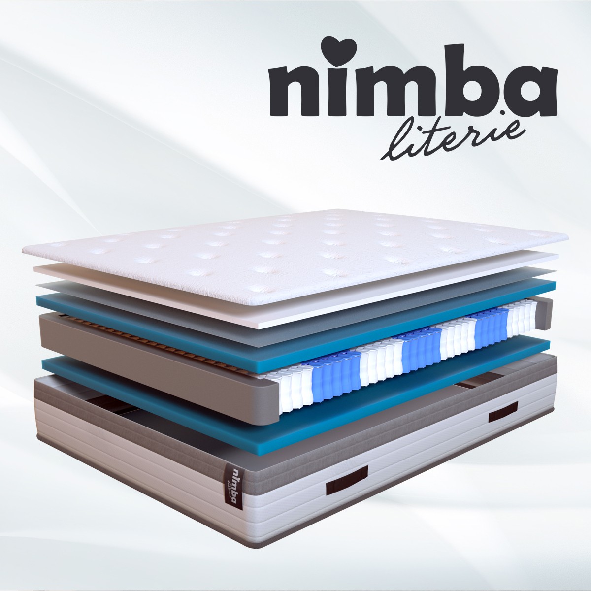 NIMBA LITERIE Special Matelas de Ressorts