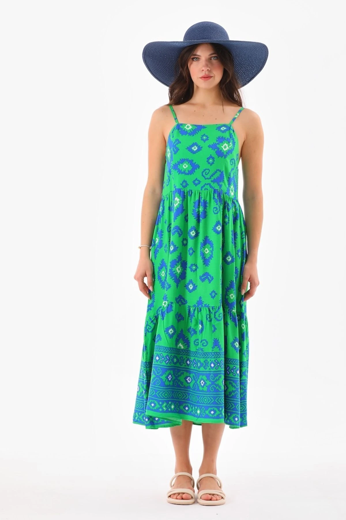 Akılı Viskon Elbise