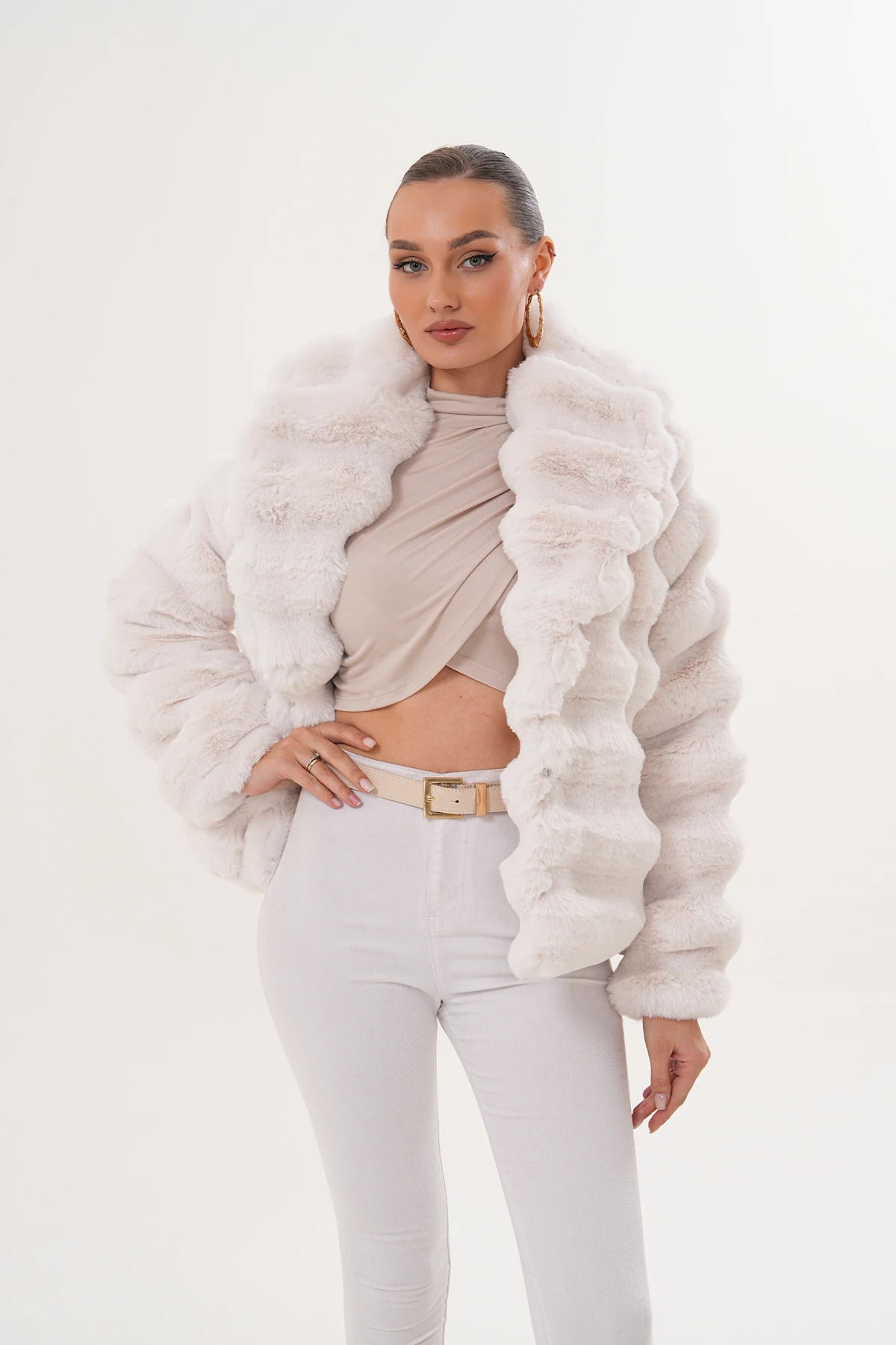 Şal Yaka Çinçila Ceket