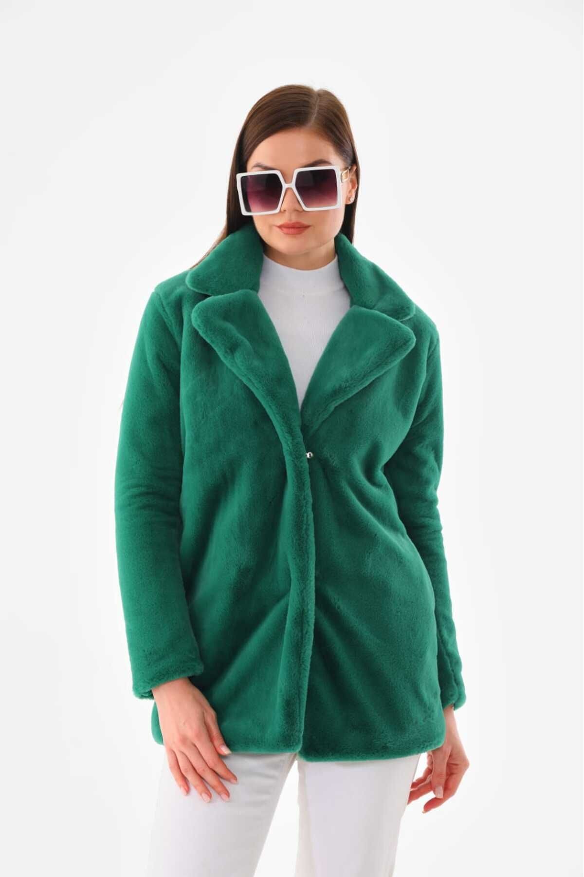 Rabbit Kürk Yakalı Ceket