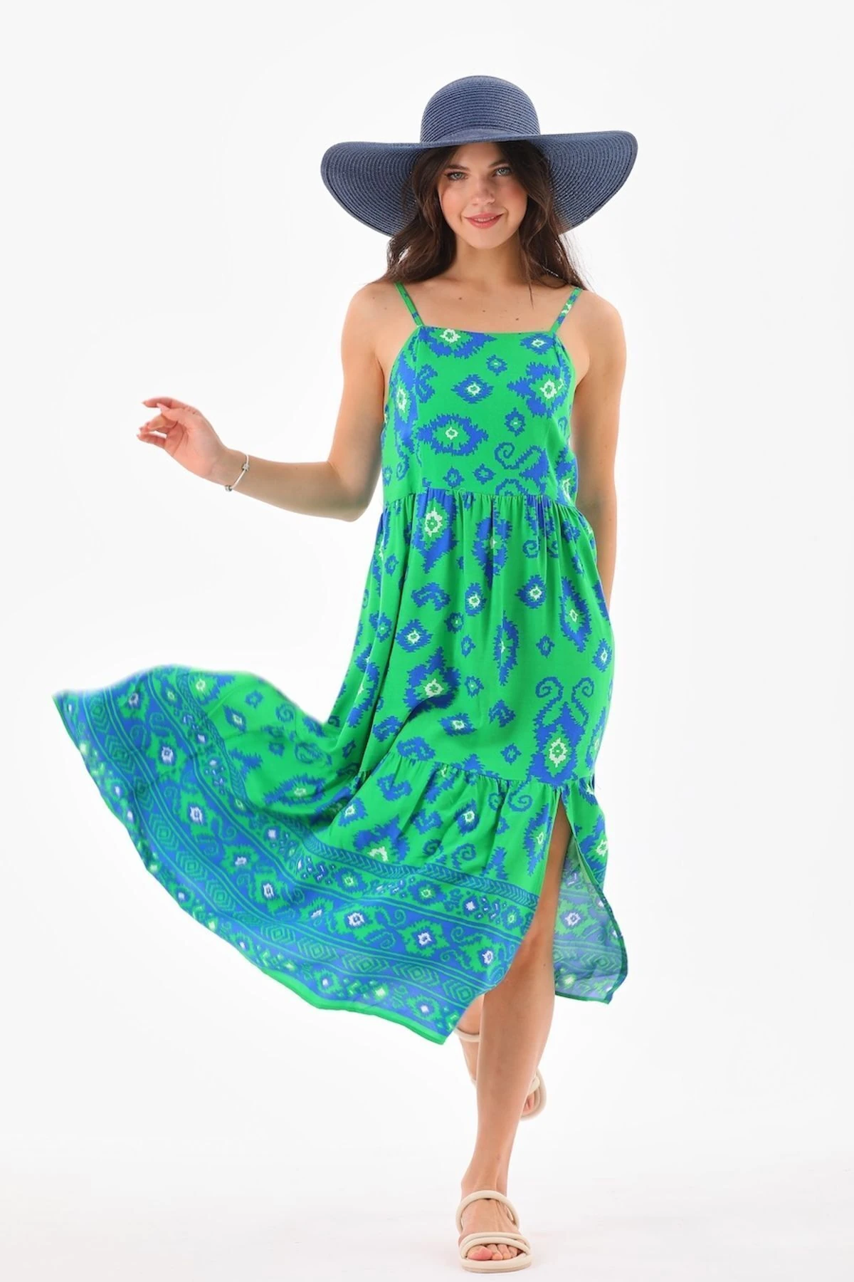 Akılı Viskon Elbise