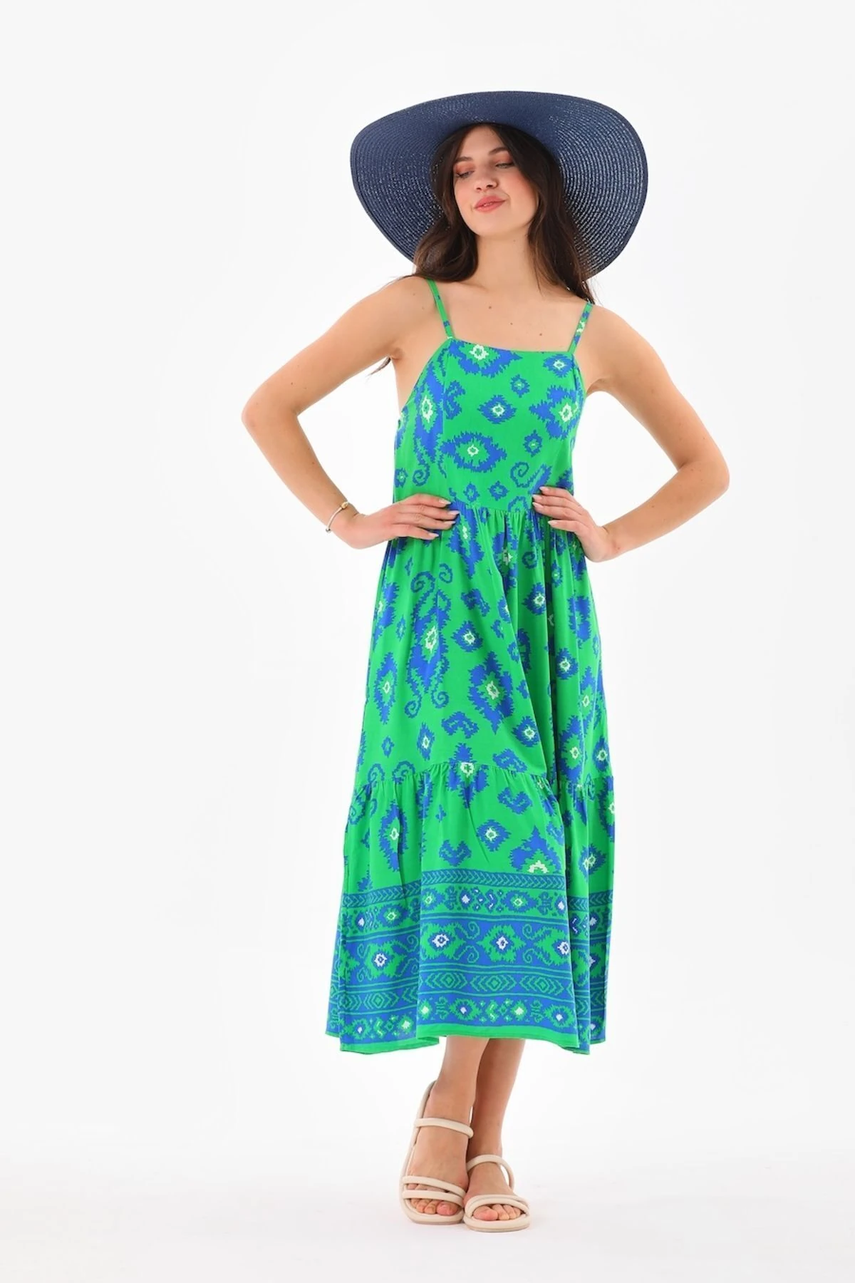 Akılı Viskon Elbise