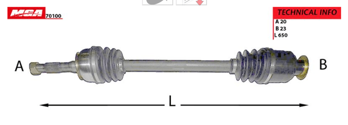 AKS KOMPLE R12 SAG-SOL