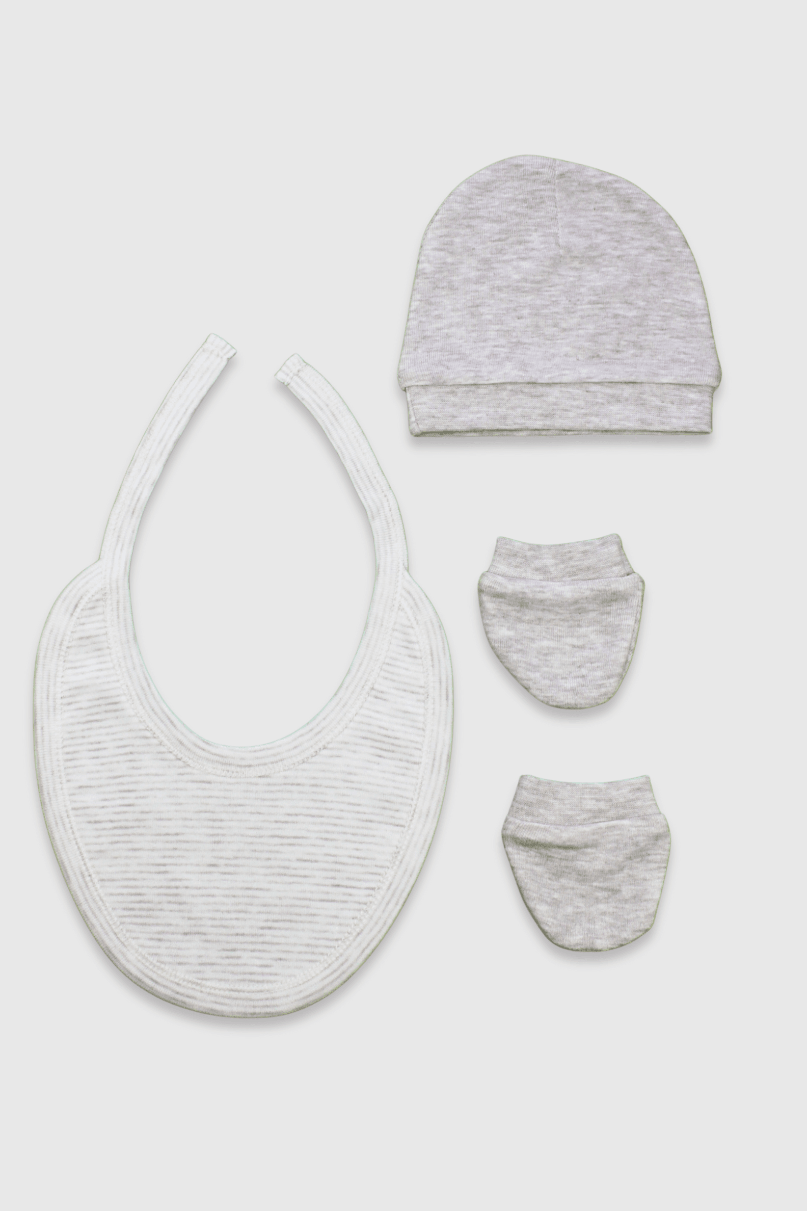 Yenidoğan Unisex 5'li Çizgili Set