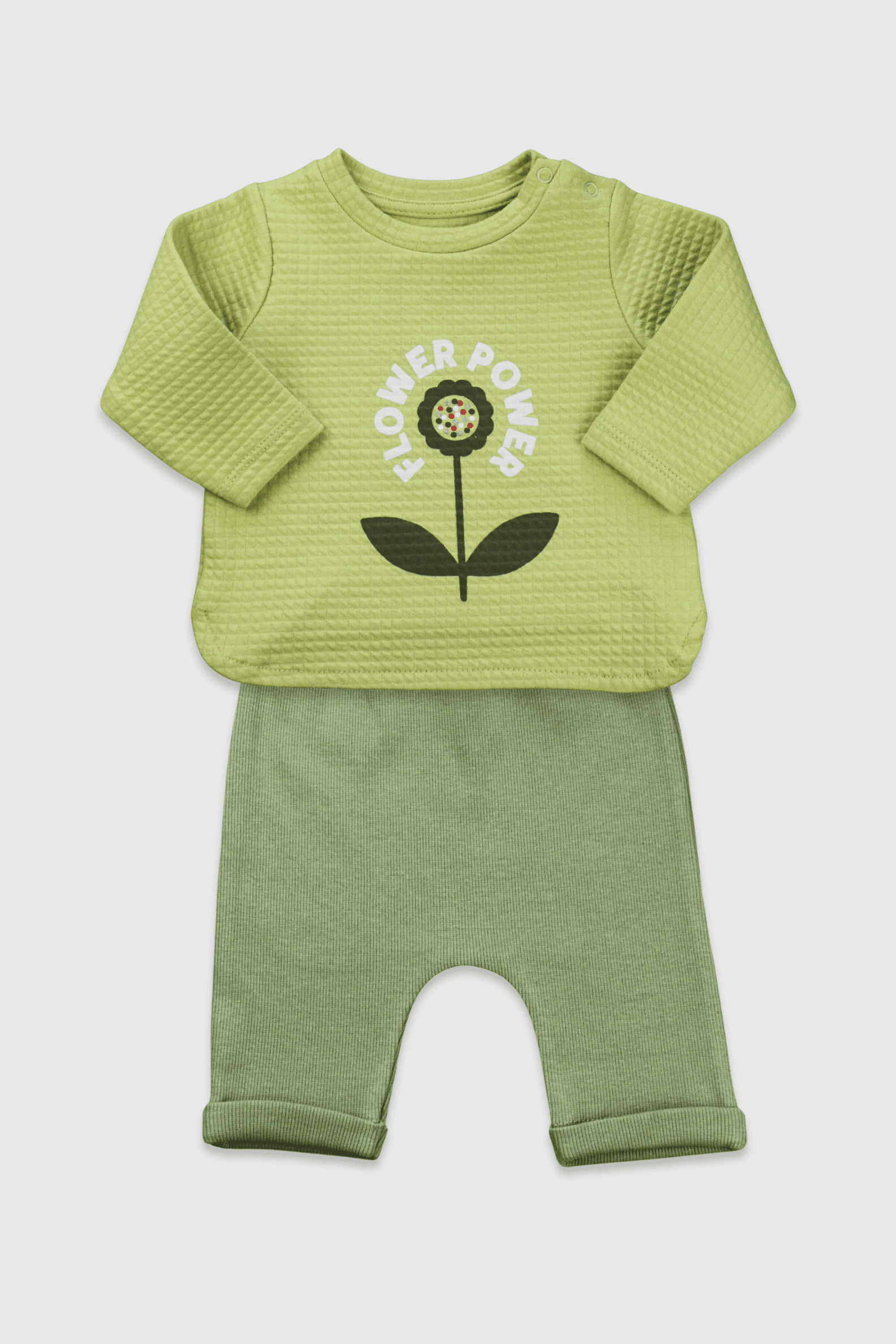 Flower Power Kız Bebek Takım