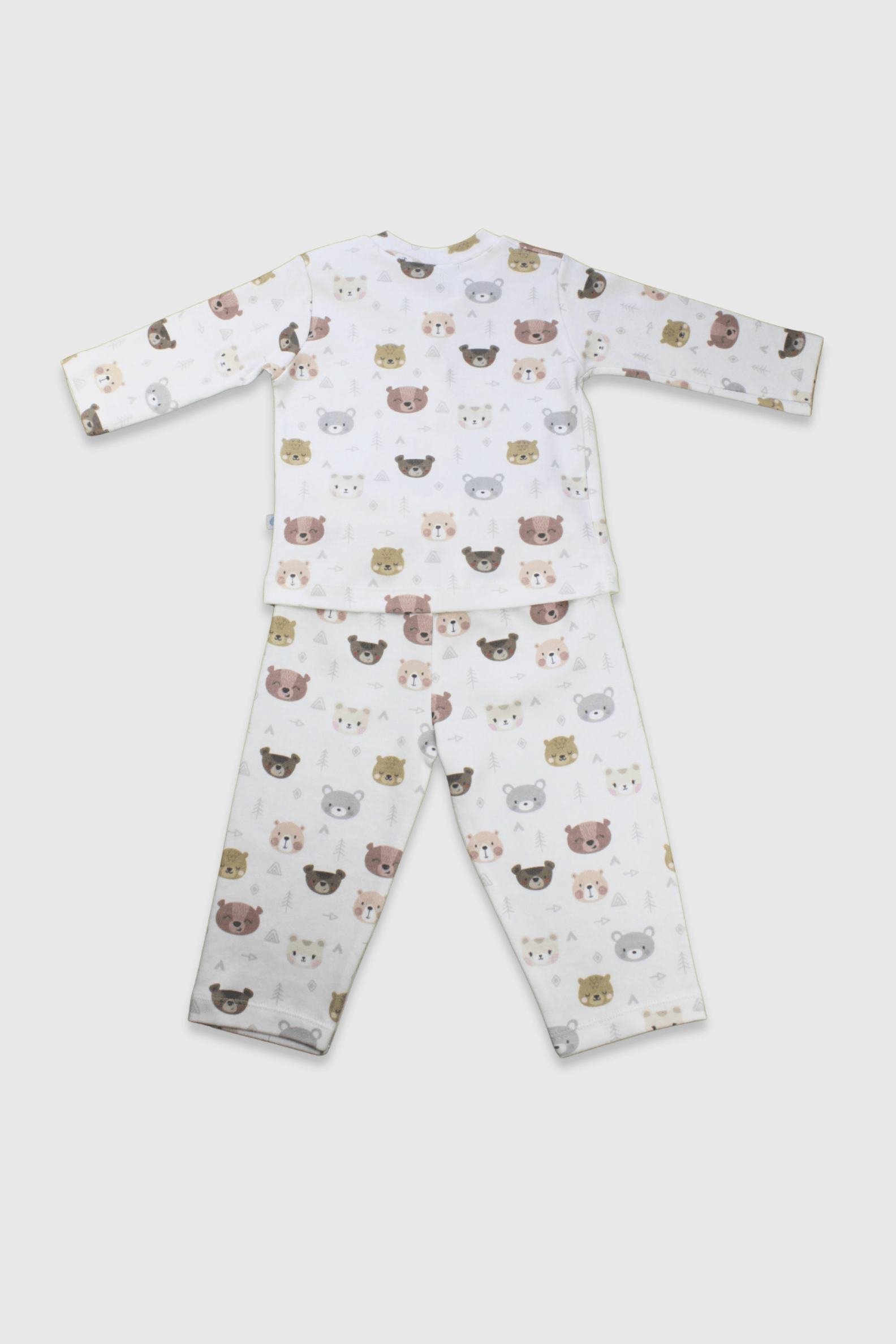 Ayıcık Desenli Pijama Takımı