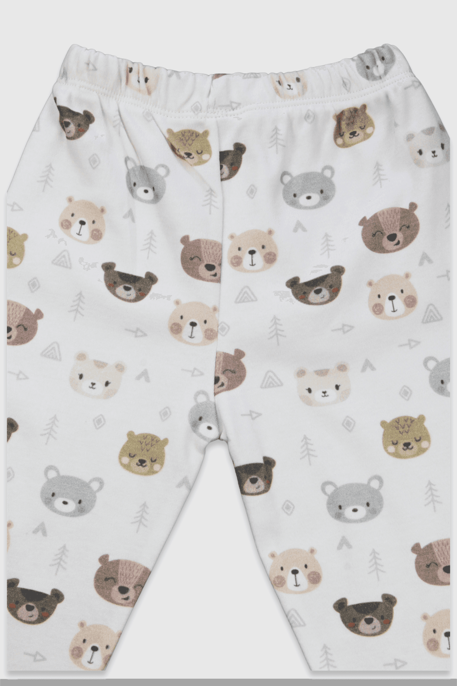 Ayıcık Desenli Pijama Takımı