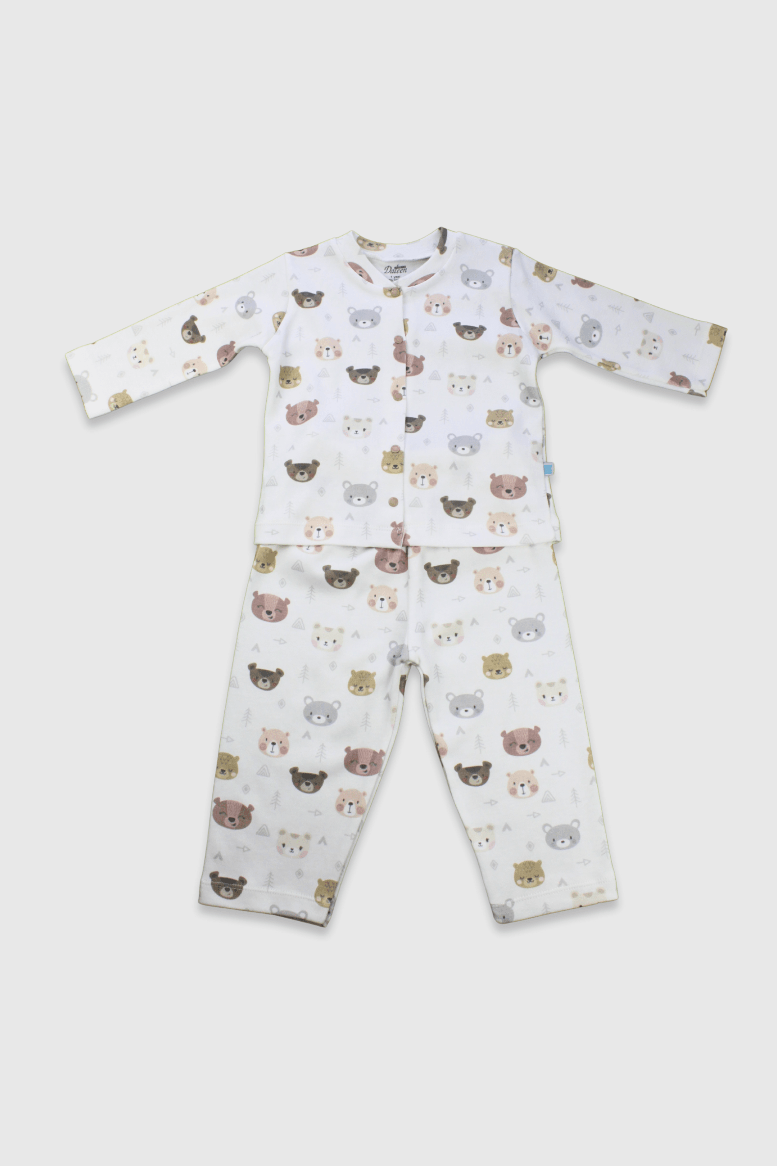 Ayıcık Desenli Pijama Takımı