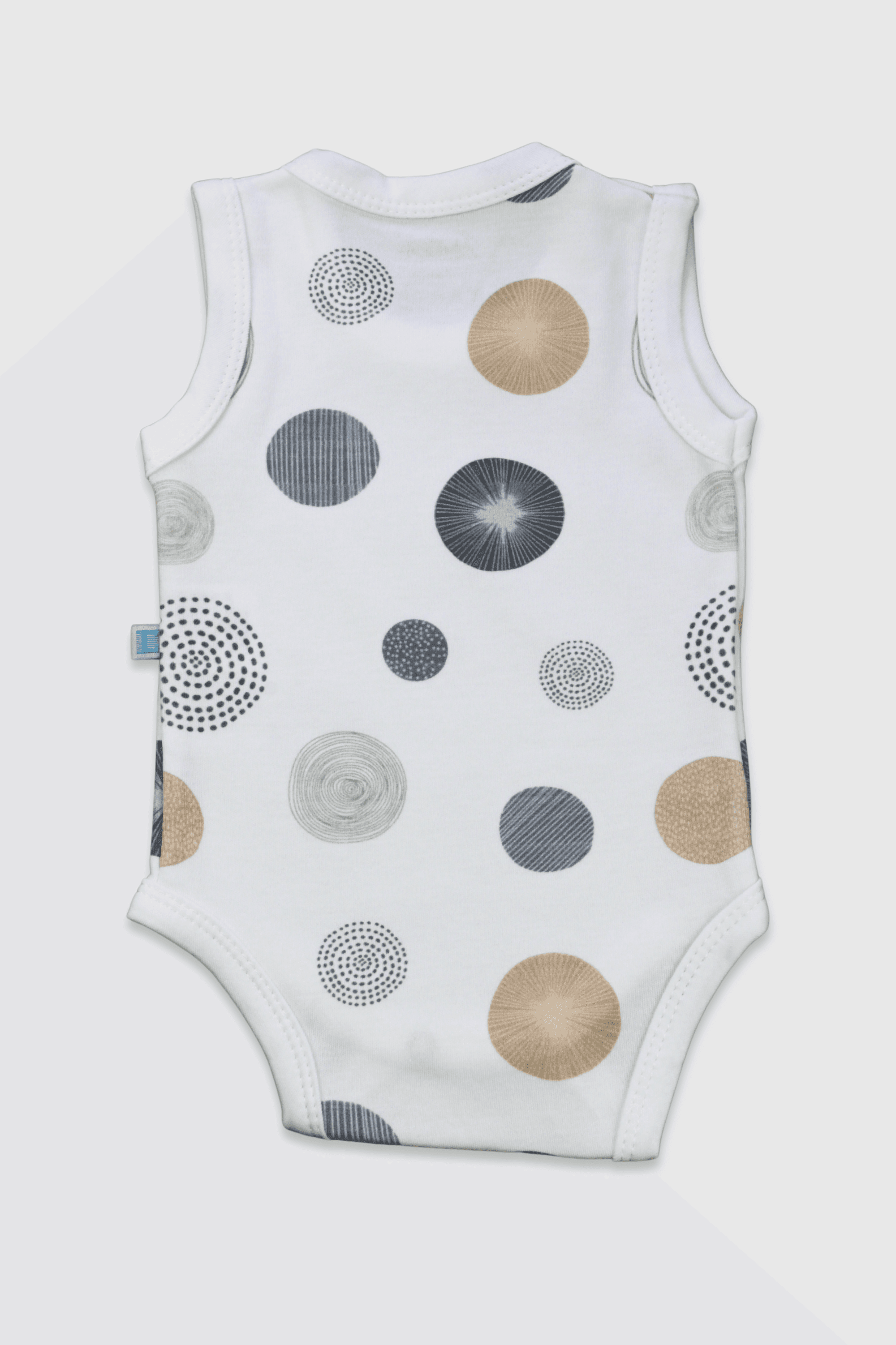 Circle Desen Çıtçıtlı Zıbın (Body)